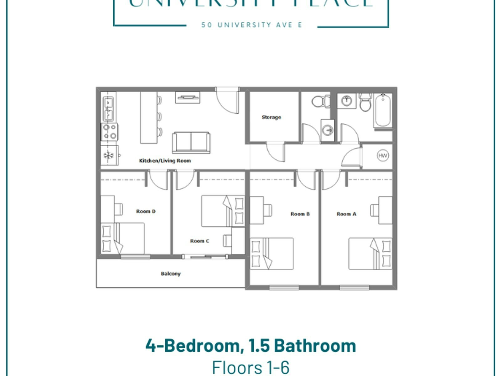 Viewings-50 University Avenue E, Waterloo, ON, N2J 2V8 - 13
