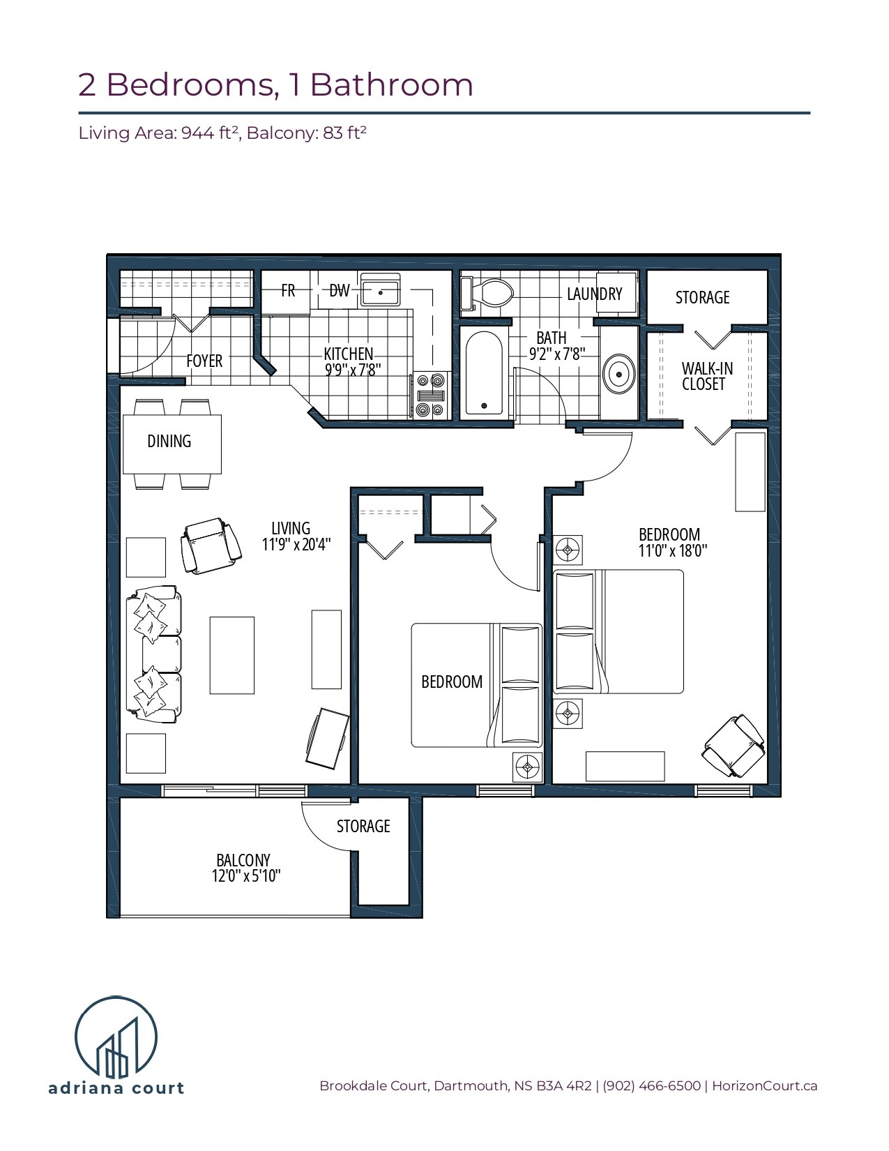 303-3 Brookdale Court, Dartmouth, NS, B3A 4P7 - 14