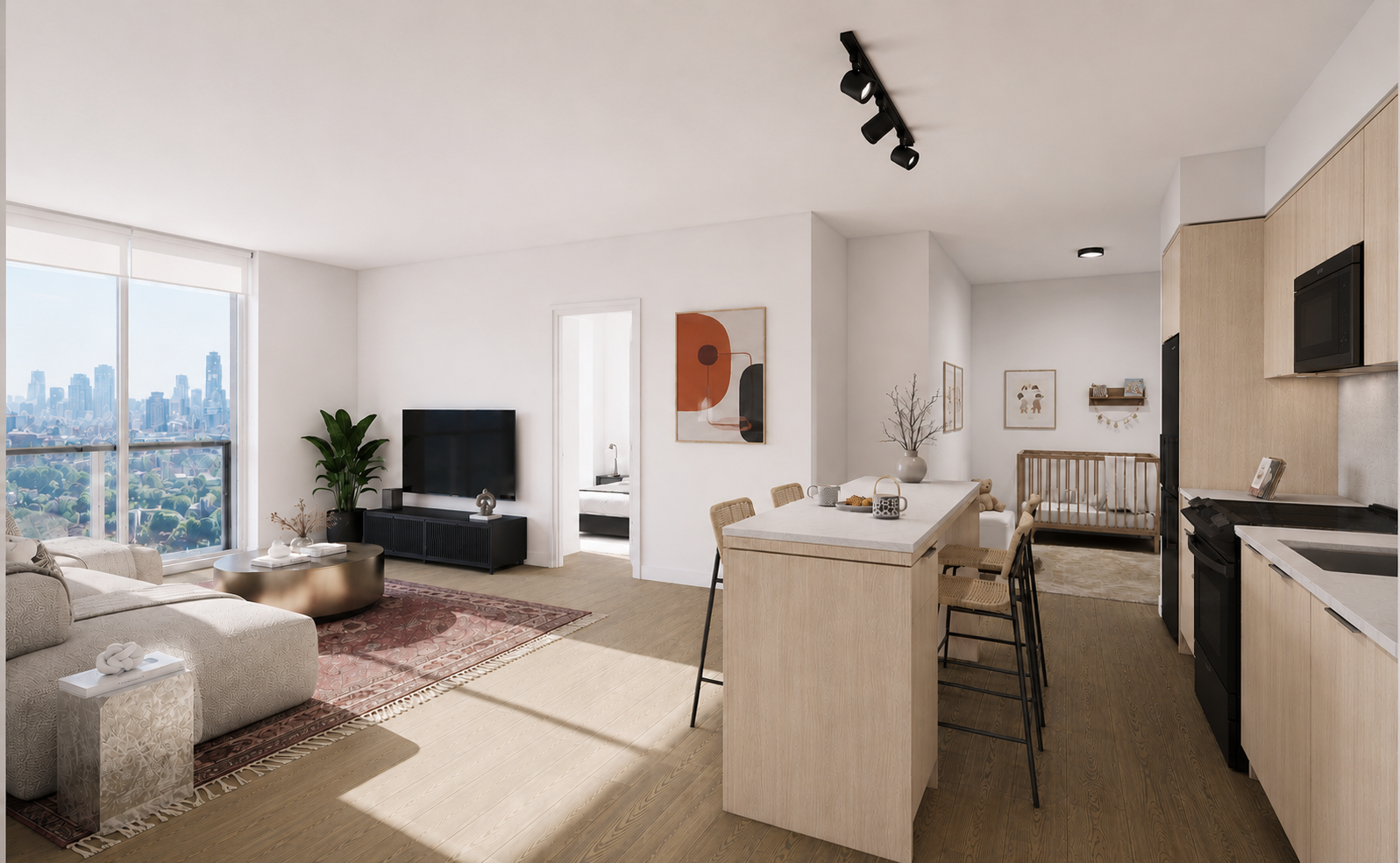 STATION II - 3 Bedroom-65 Collegiate Road, Toronto, ON, M6H 0K2 - 33