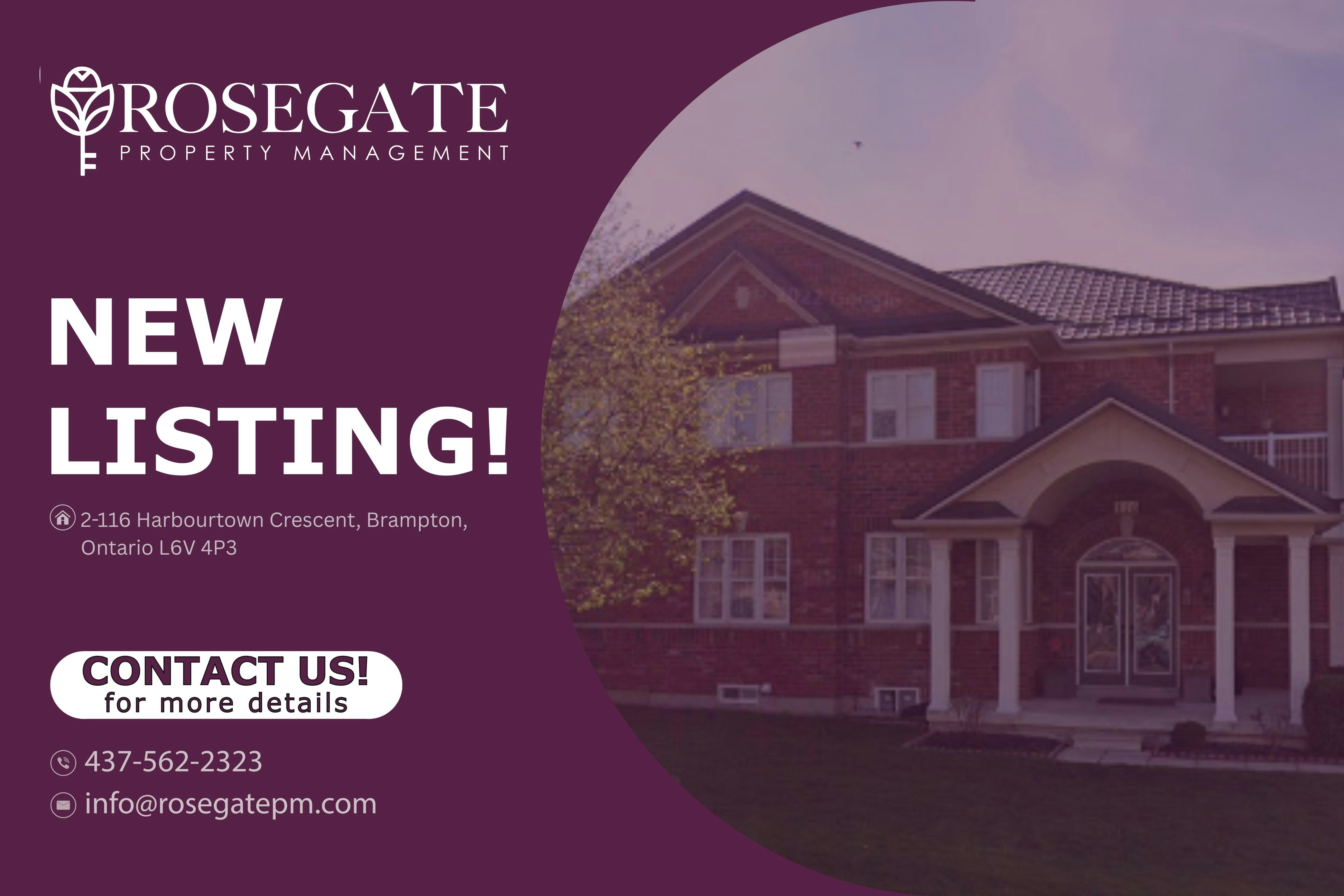 2-116 Harbourtown Crescent, Brampton, ON, L6V 4P3