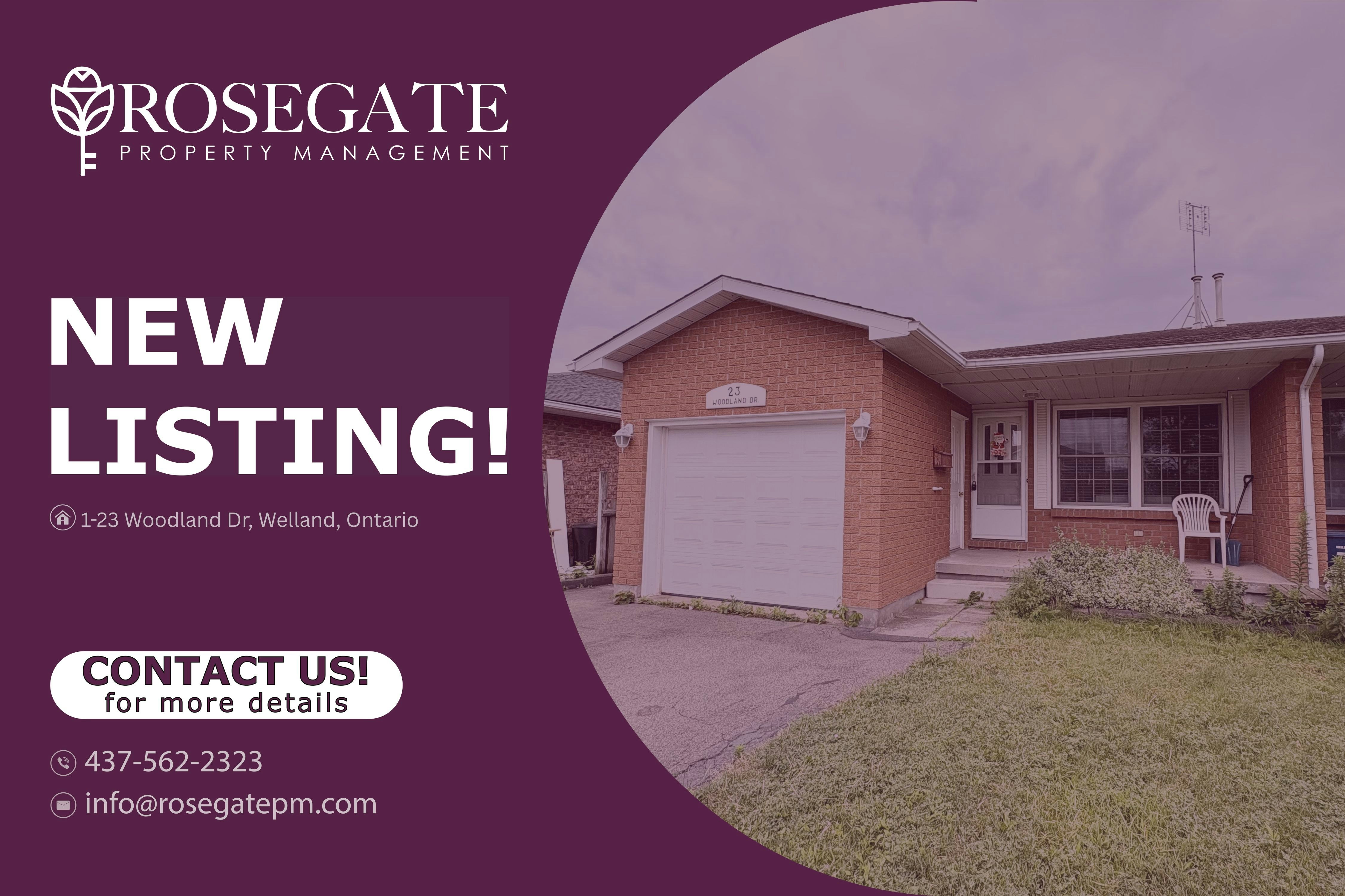 1-23 Woodland Drive, Welland, ON, L3C 7C9