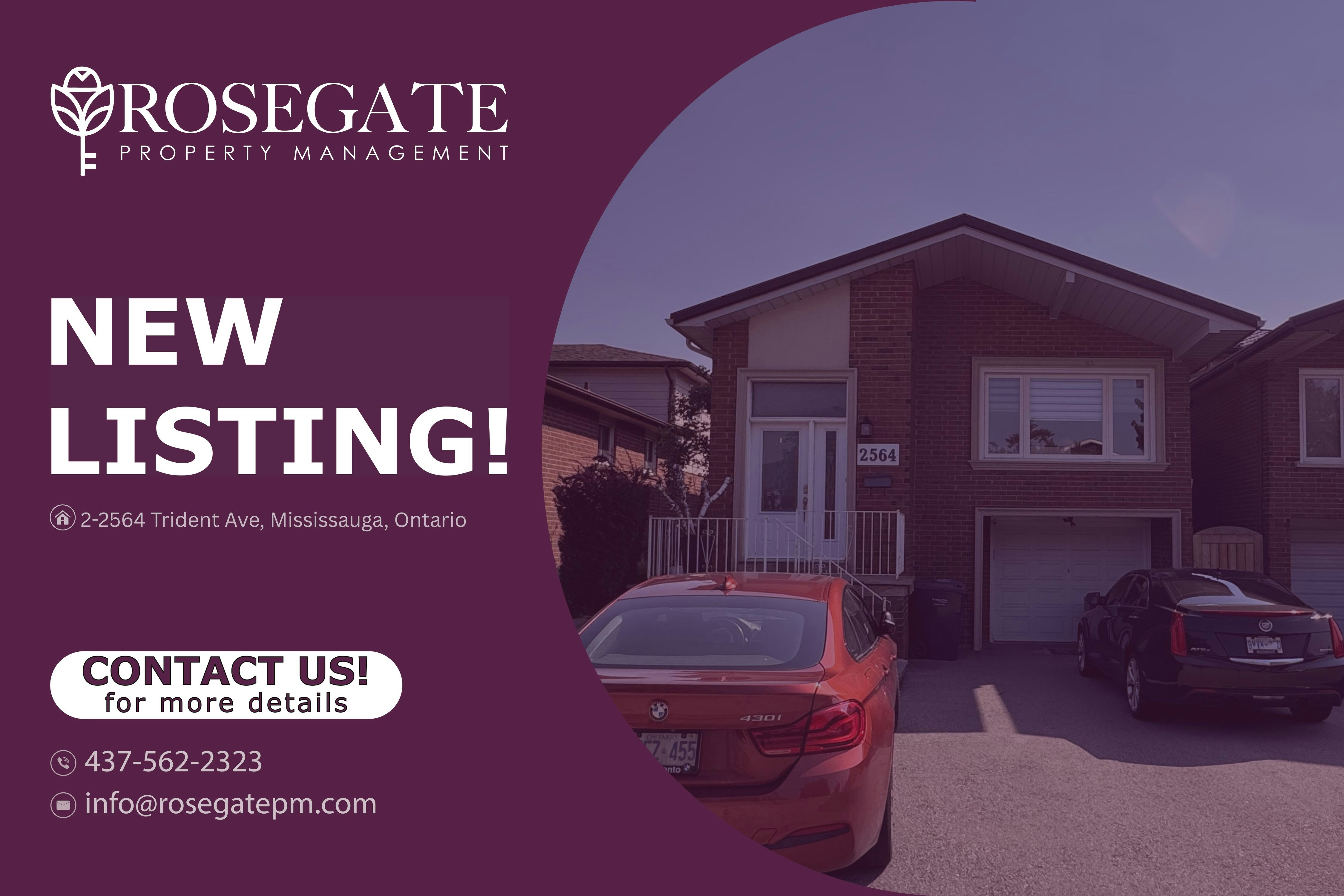2-2564 Trident Avenue, Mississauga, ON, L5B 2L4