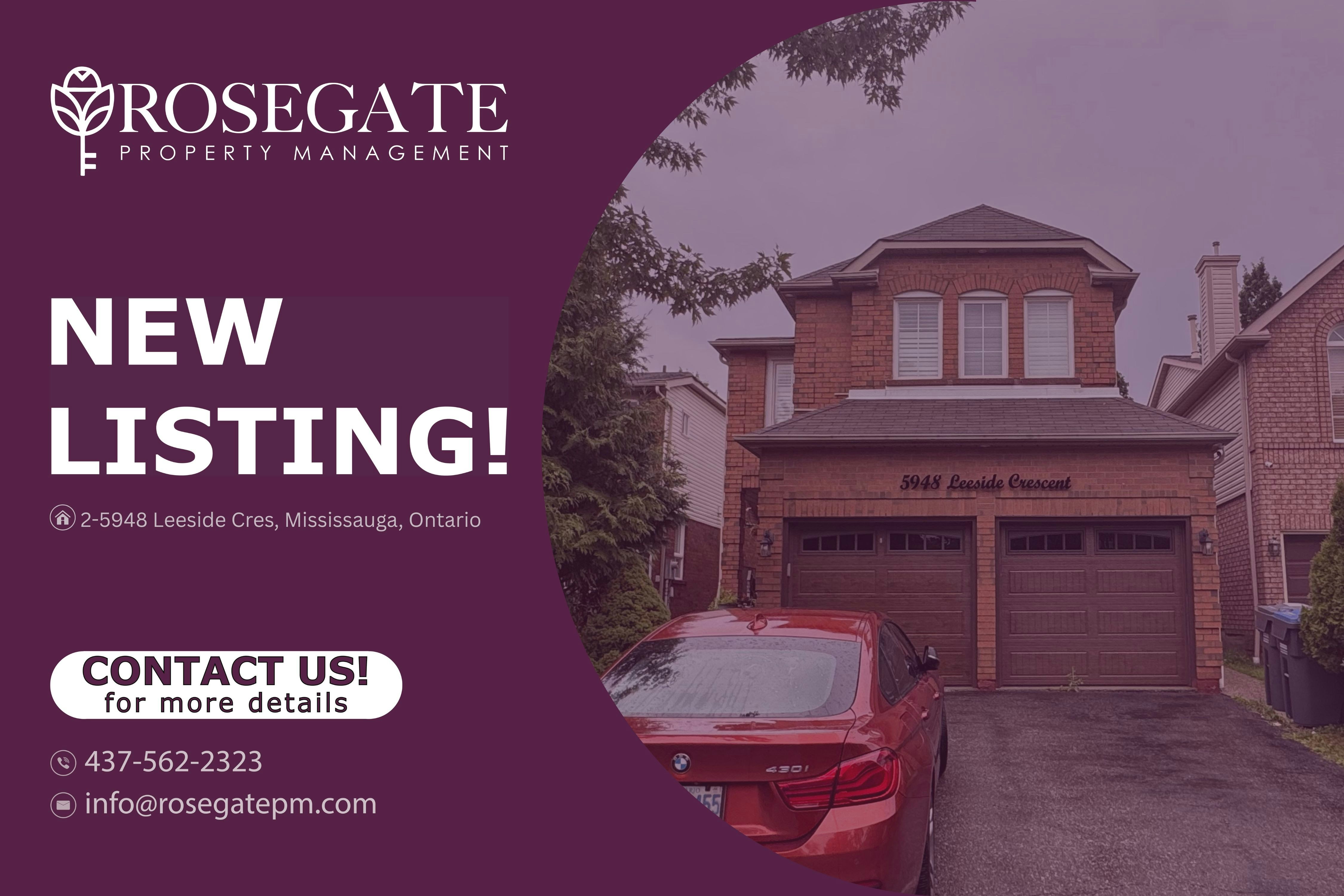 2-5948 Leeside Crescent, Mississauga, ON, L5M 5L9