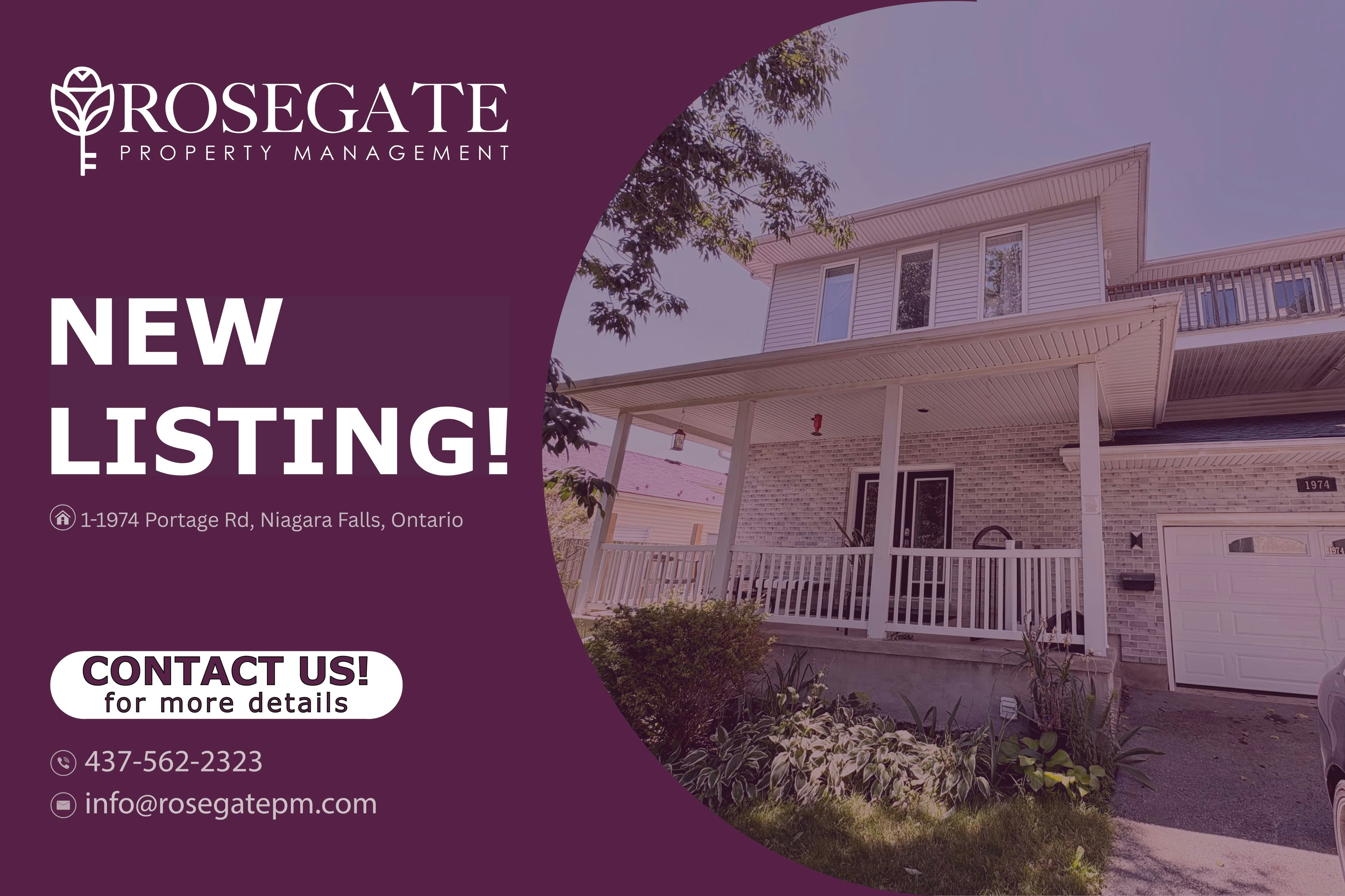 1-1974 Portage Road, Niagara Falls, ON, L2J 4J7