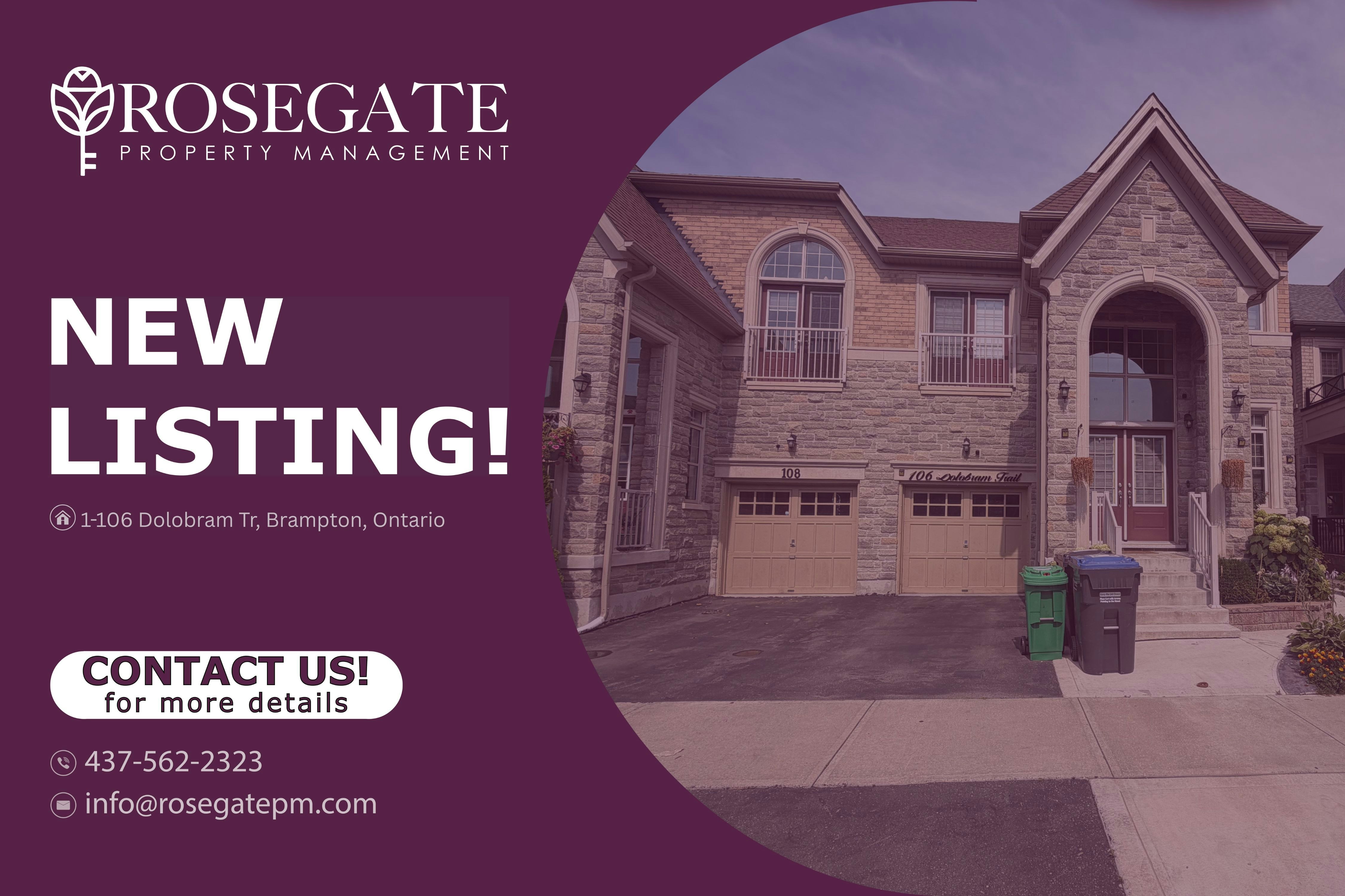 1-106 Dolobram Trail, Brampton, ON, L7A 4Y4