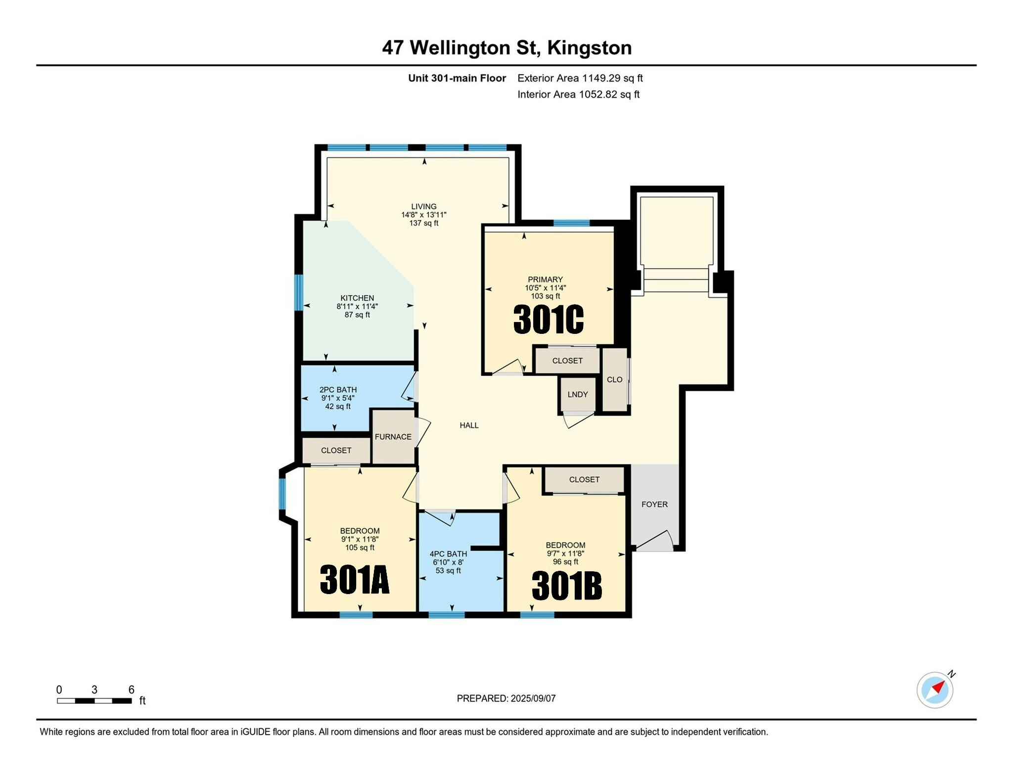 301B-47 Wellington Street, Kingston, ON, K7L 3C2 - 2