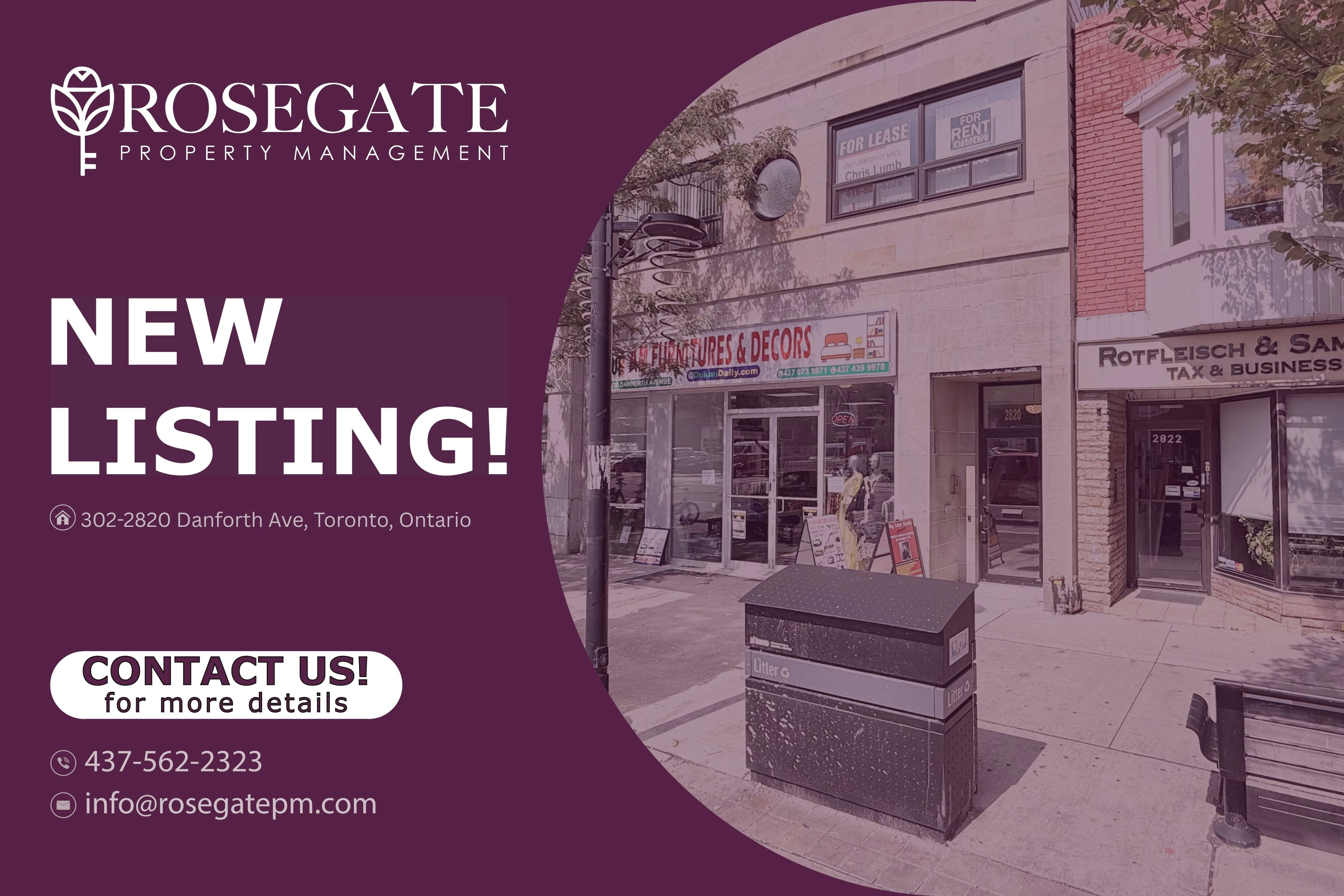 302-2820 Danforth Avenue, Toronto, ON, M4C 1M1