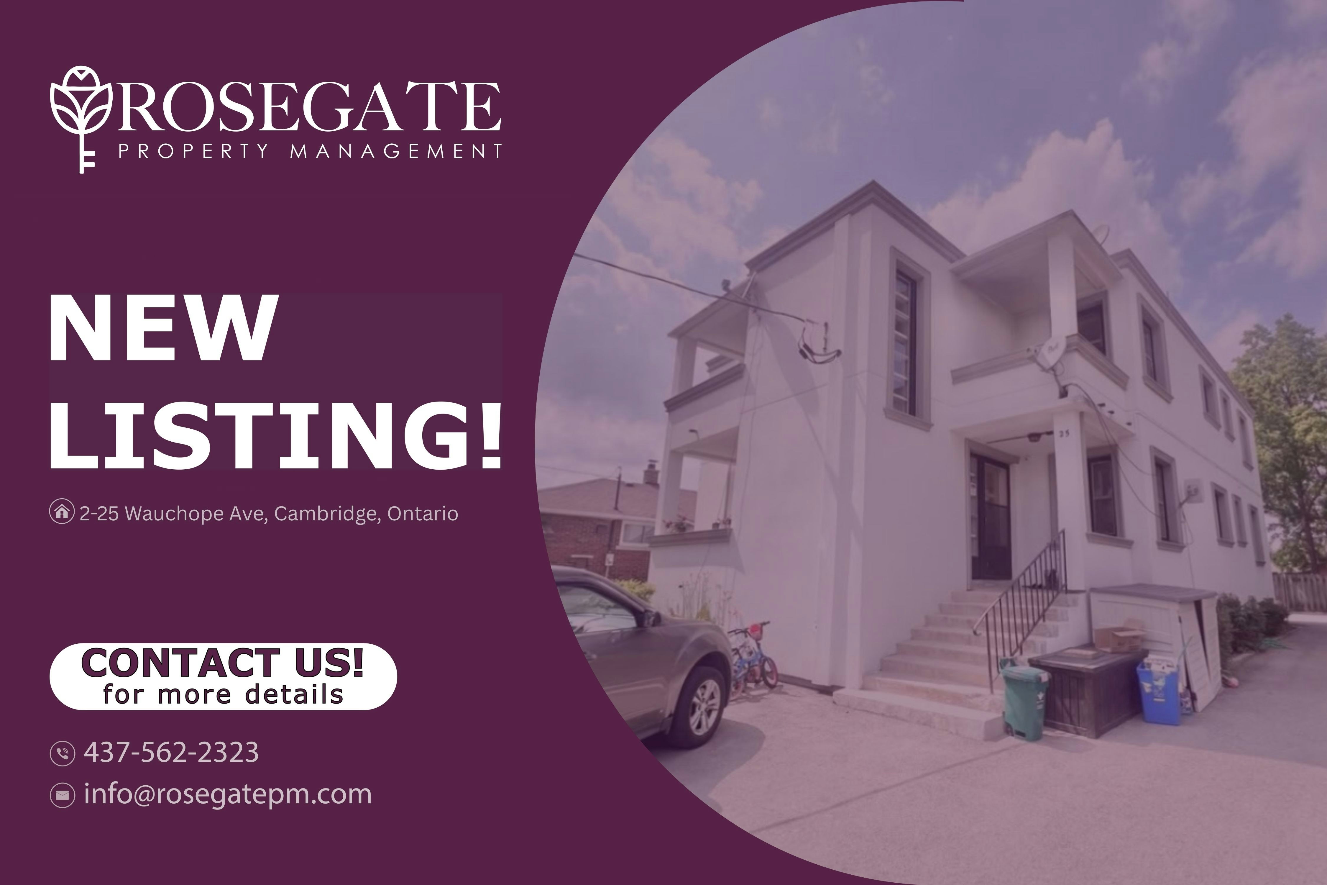 2-25 Wauchope Avenue, Cambridge, ON, N1R 1A6