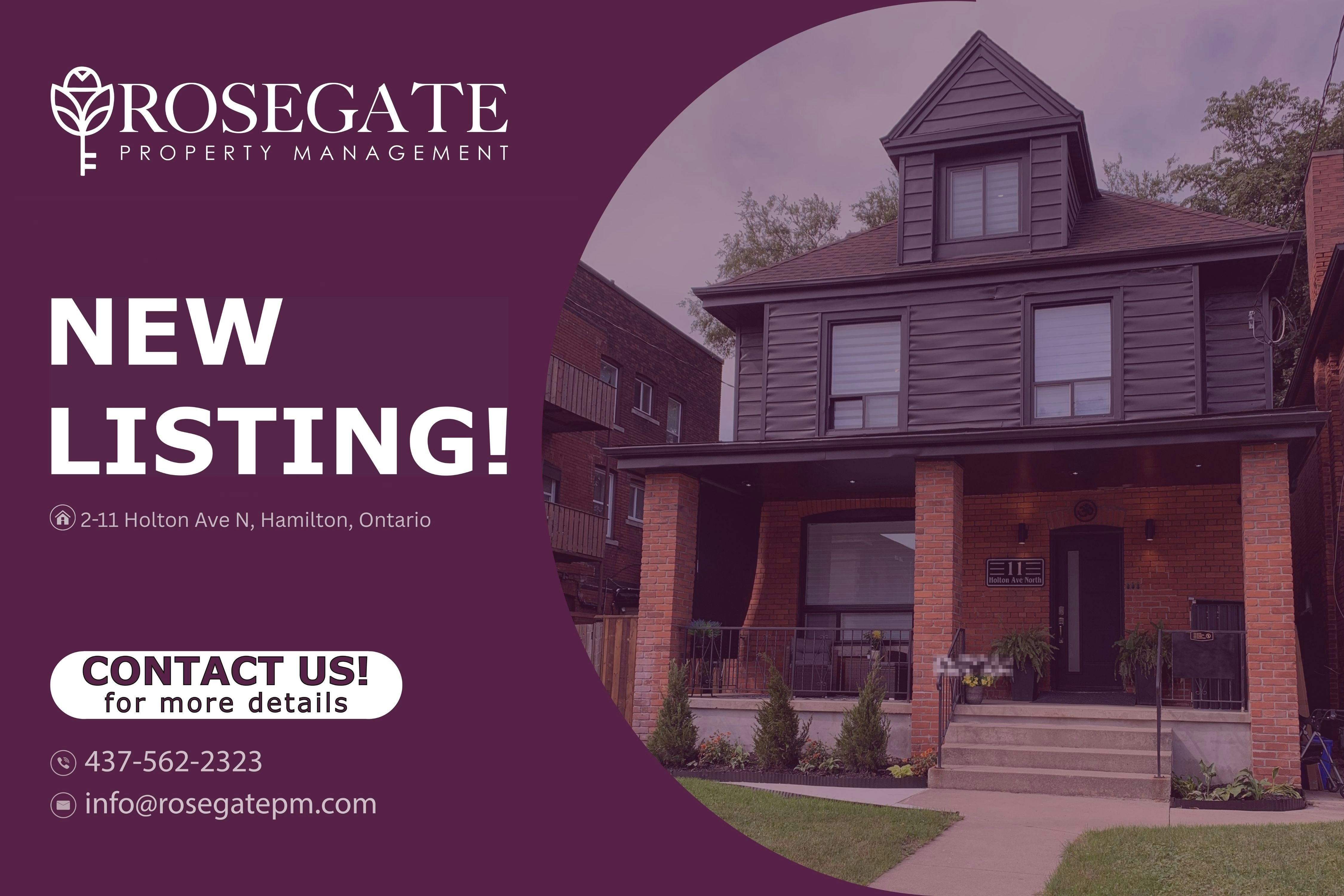 2-11 Holton Avenue North, Hamilton, ON, L8L 6H3