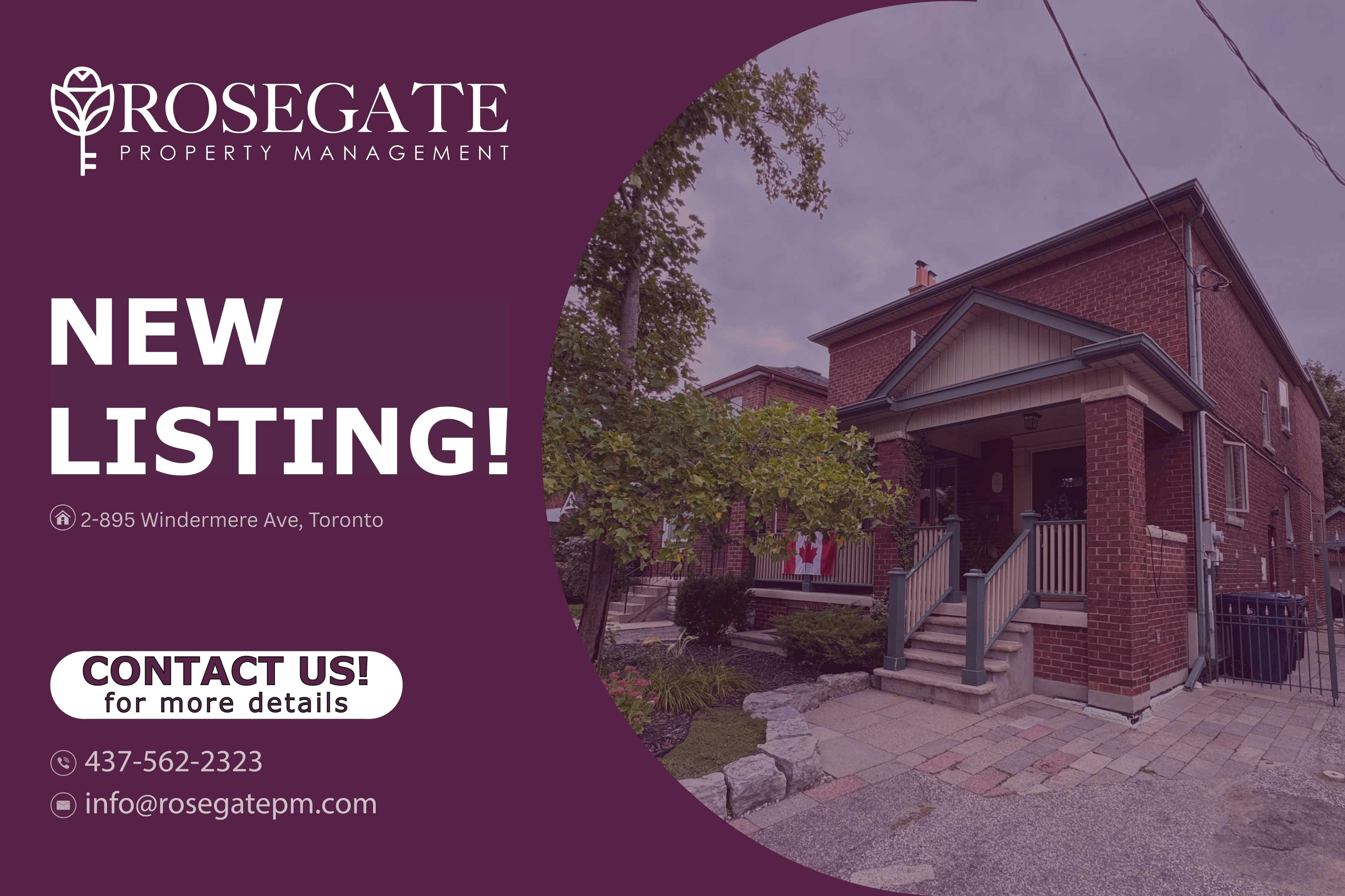 2-895 Windermere Avenue, Toronto, ON, M6S 3M8