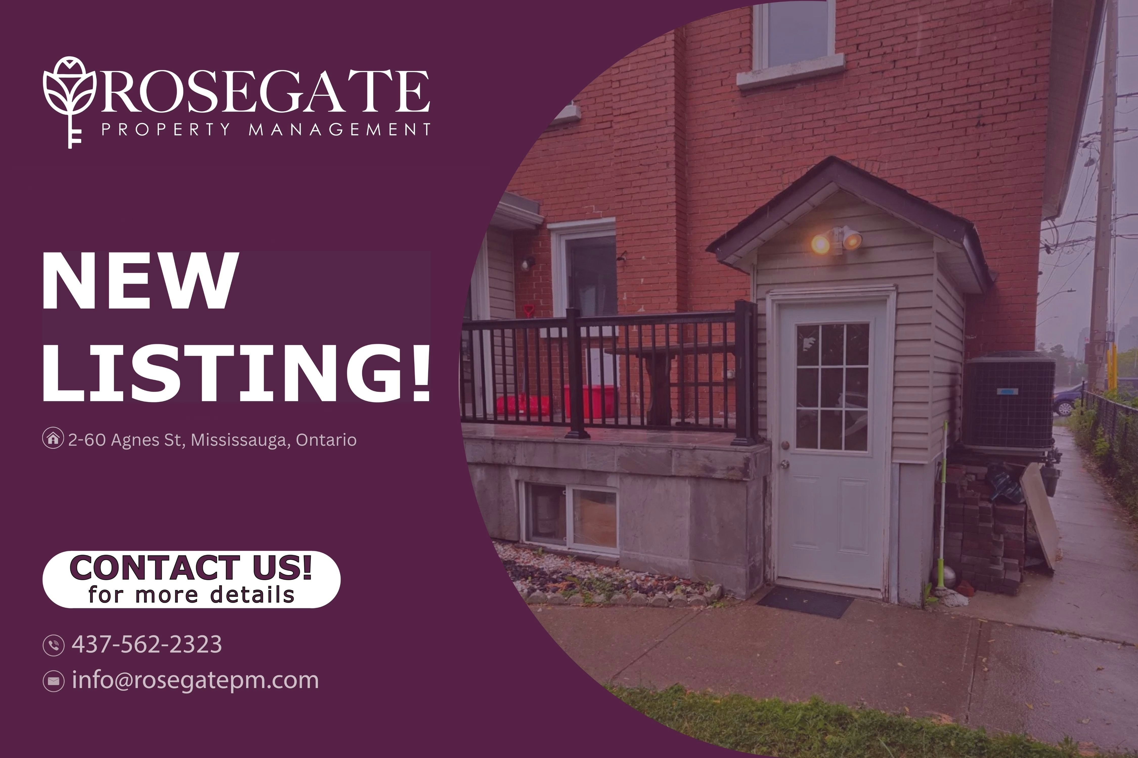 2-60 Agnes Street, Mississauga, ON, L5B 1J7