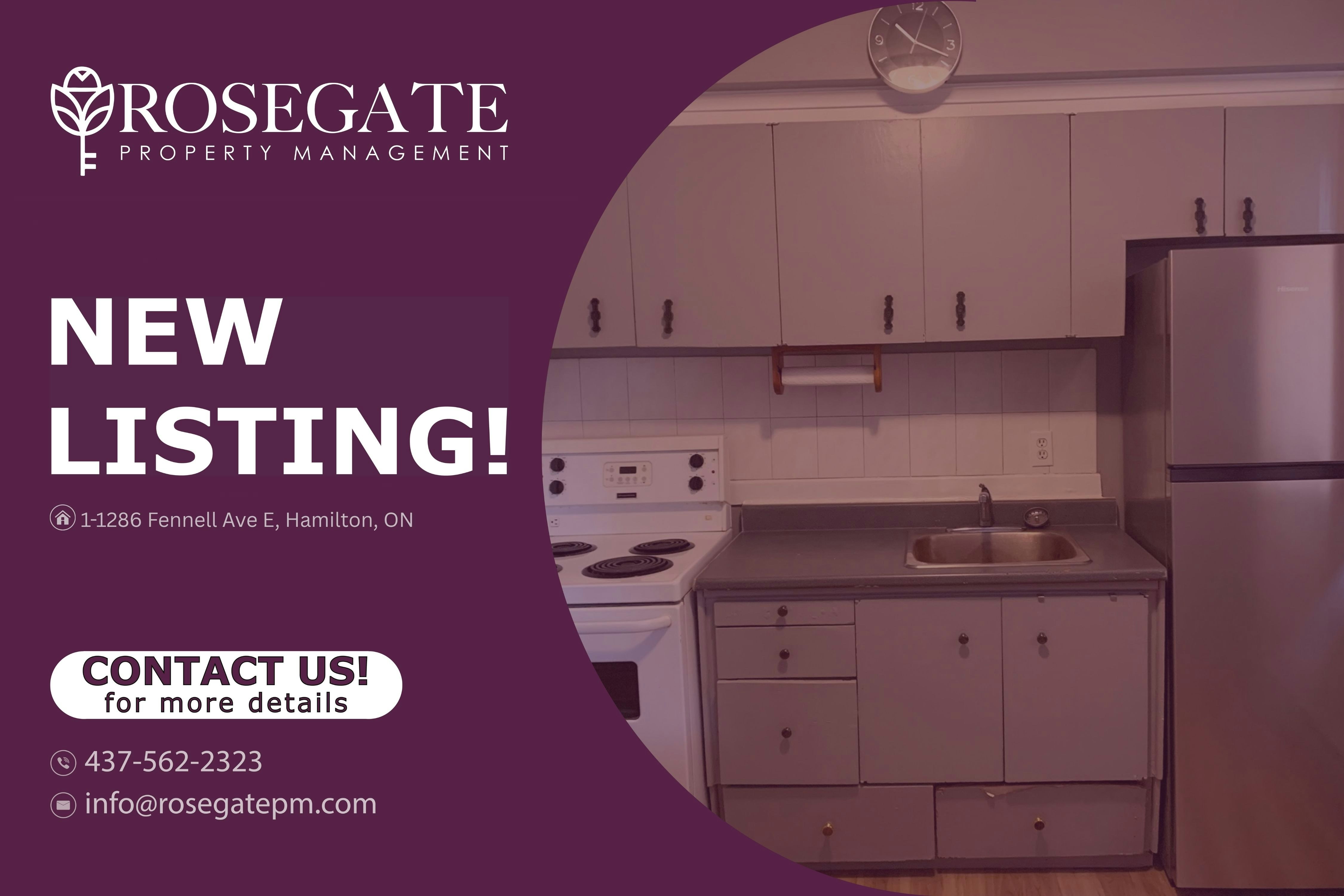 1-1286 Fennell Avenue East, Hamilton, ON, L8T 1T5