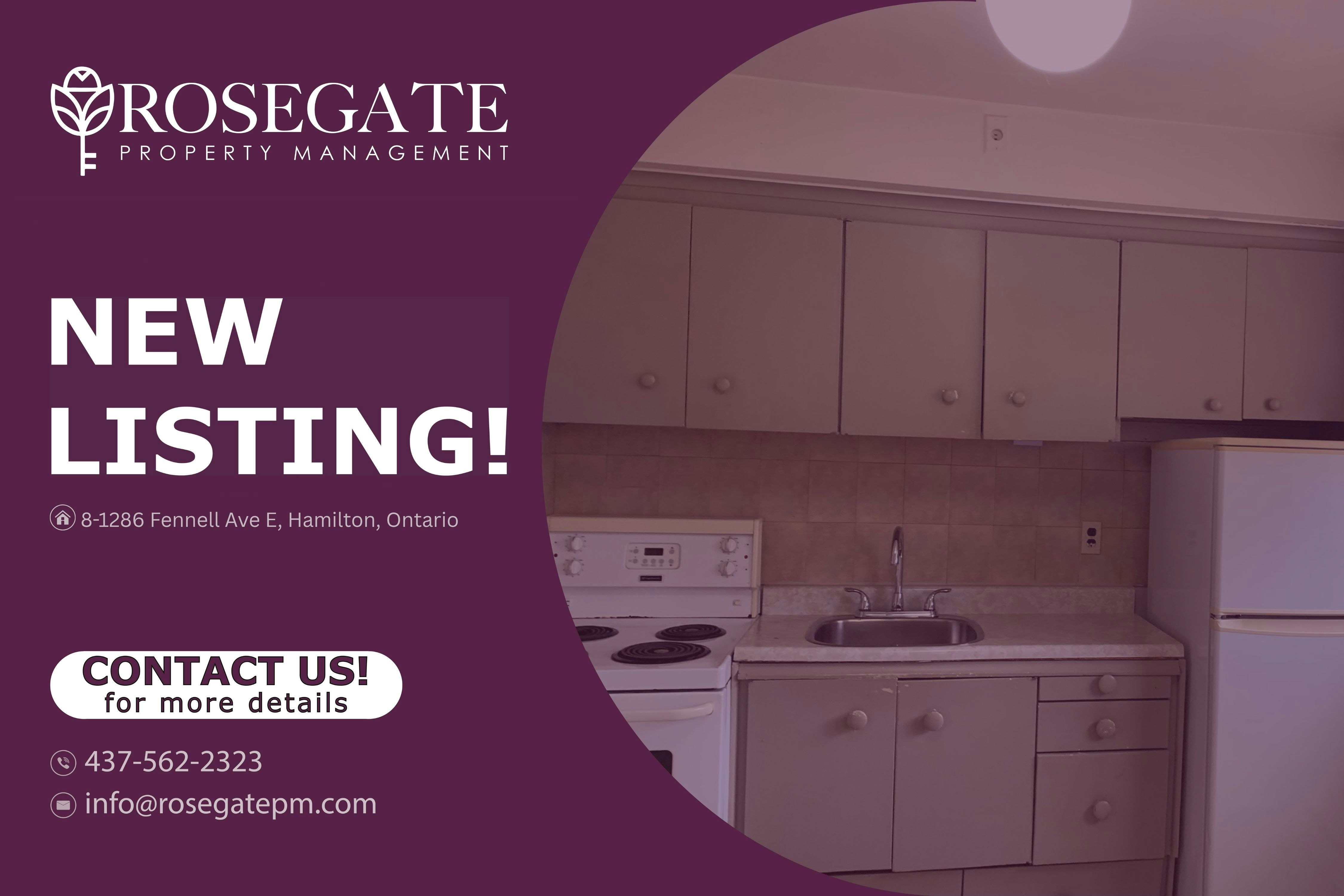 8-1286 Fennell Avenue East, Hamilton, ON, L8T 1T5