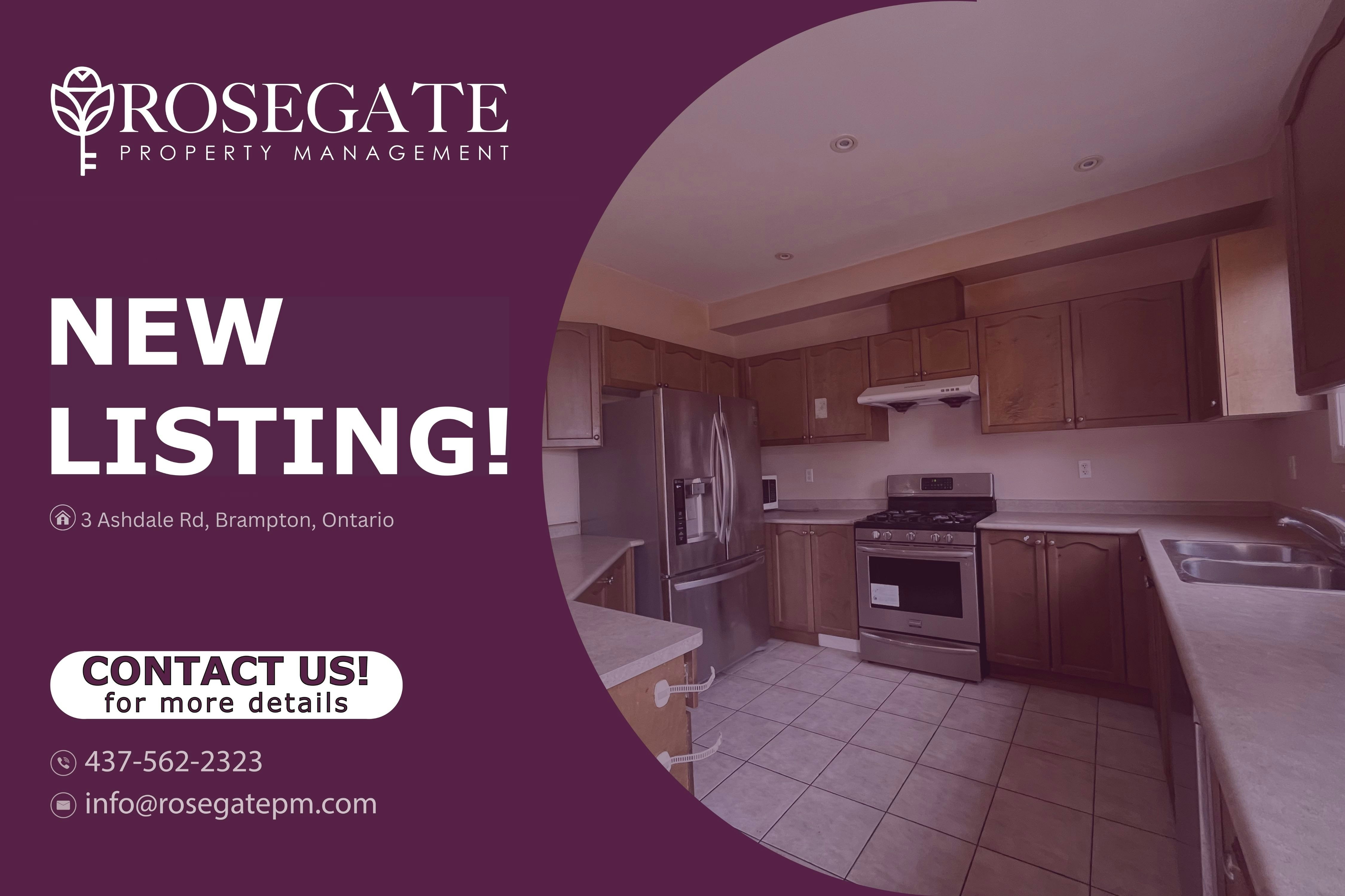 3 Ashdale Road, Brampton, ON, L6Y 5M7