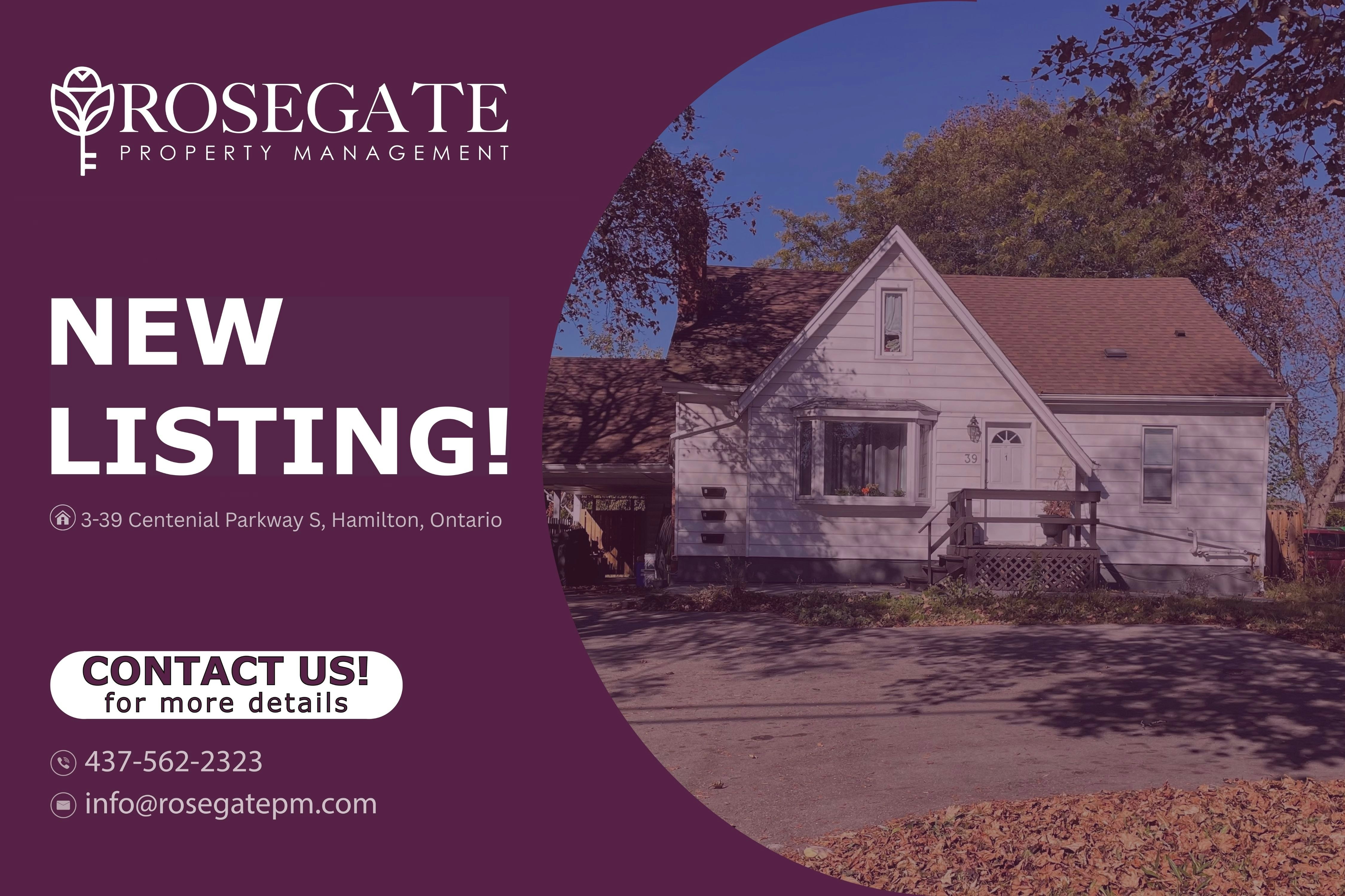3-39 Centennial Parkway South, Hamilton, ON, L8G 2C1 1