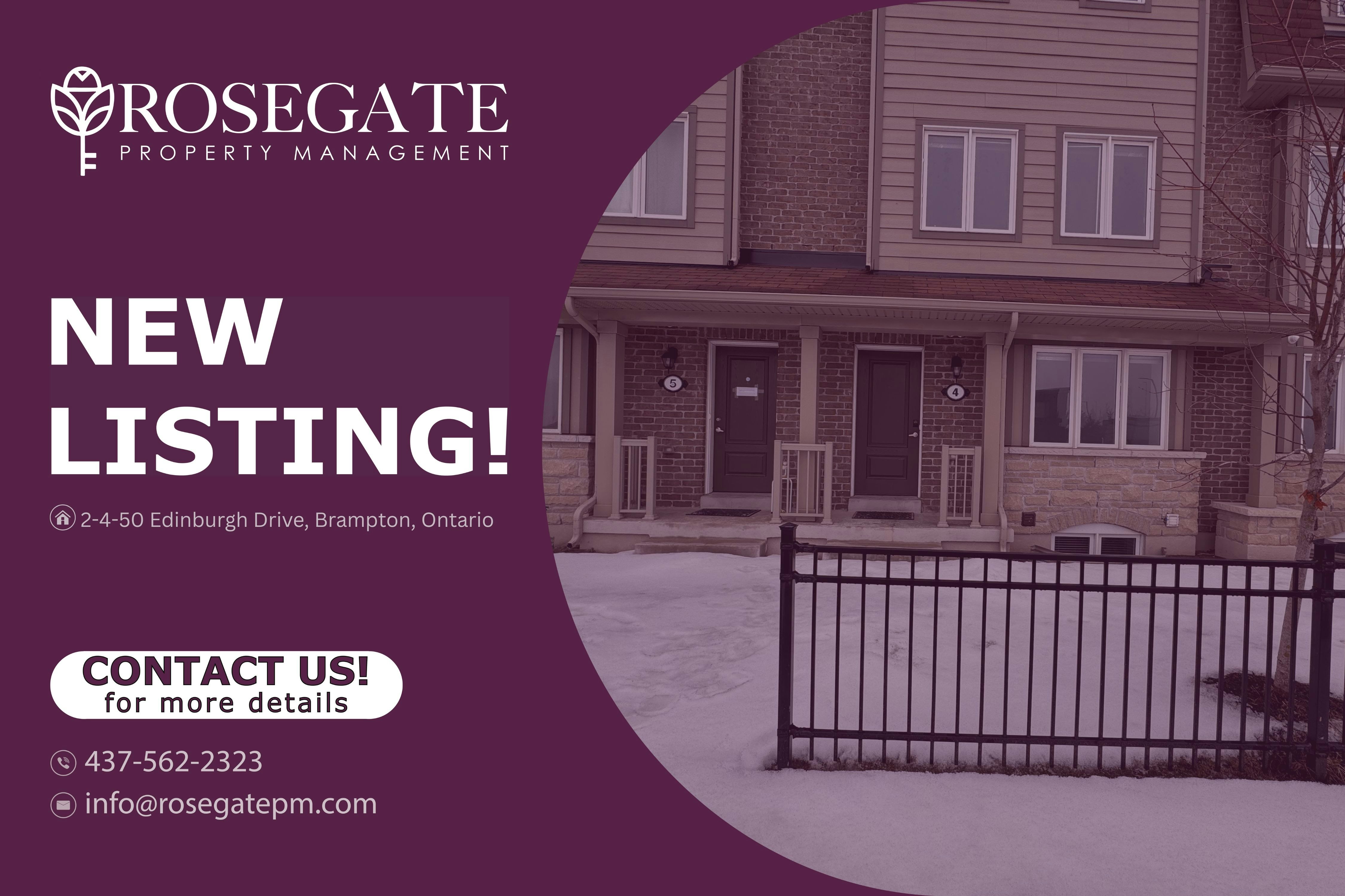 2-50 Edinburgh Drive, Brampton, ON, L6Y 1N9 1