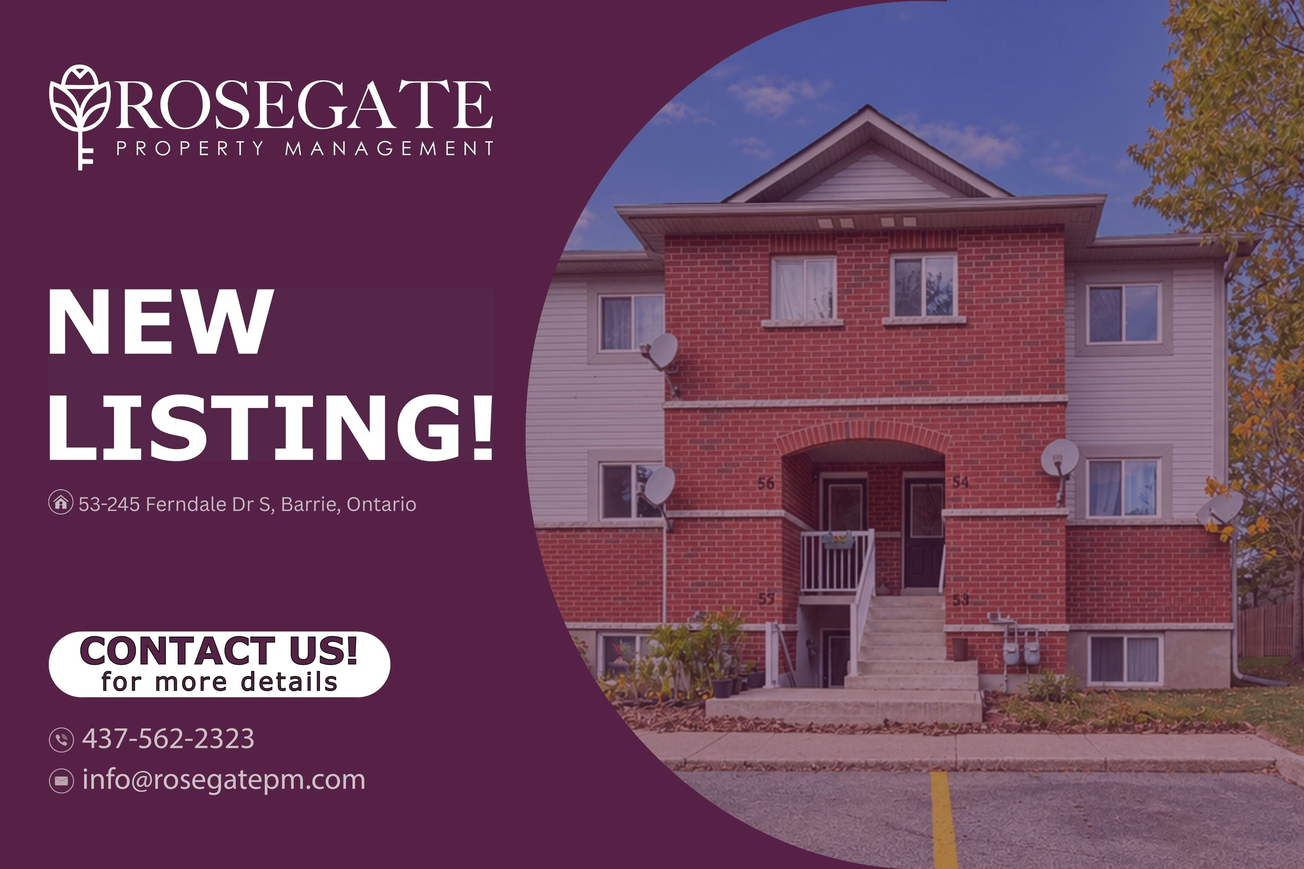 53-245 Ferndale Drive South, Barrie, ON, L4N 0T6 1