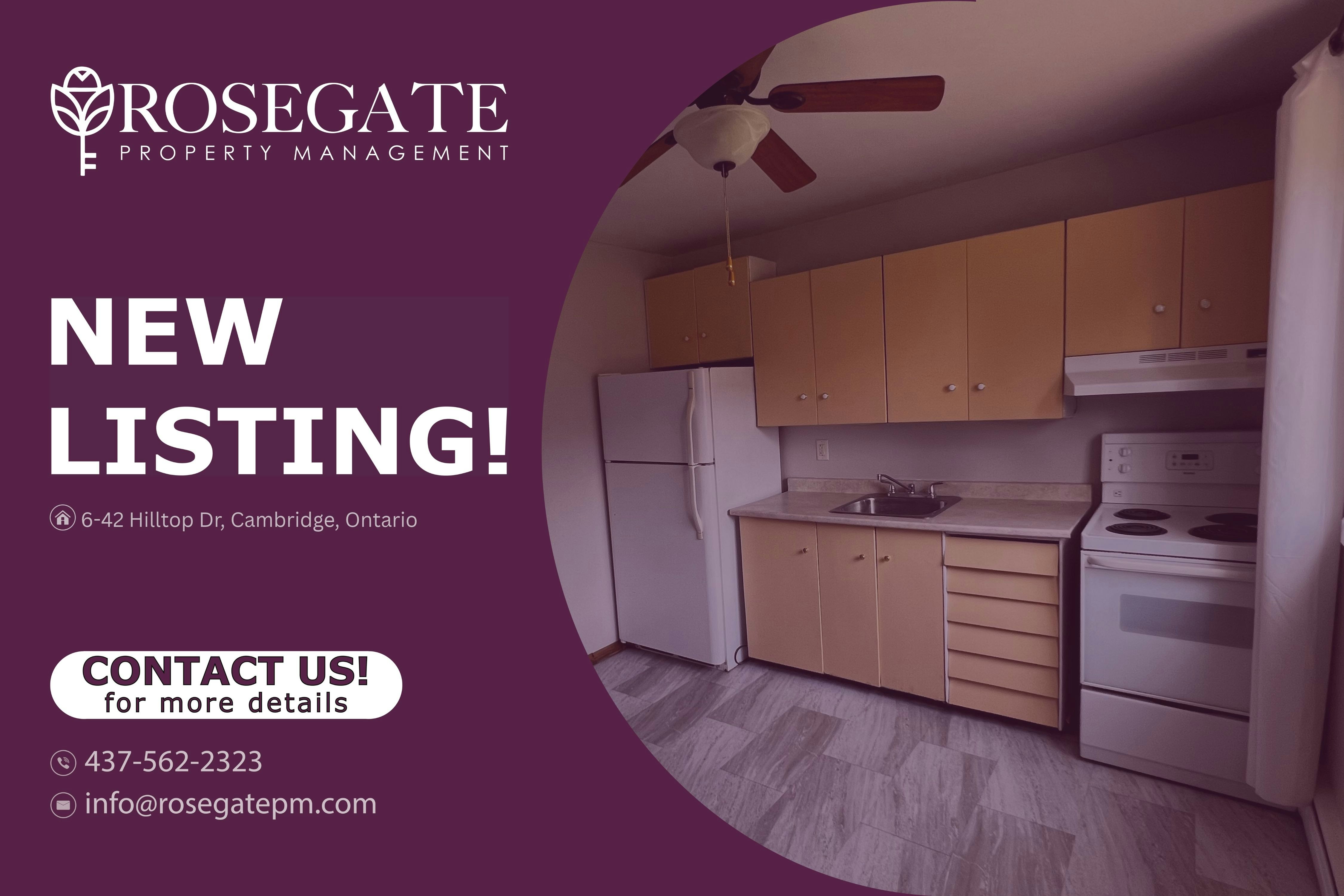 6-42 Hilltop Drive, Cambridge, ON, N1R 1T2