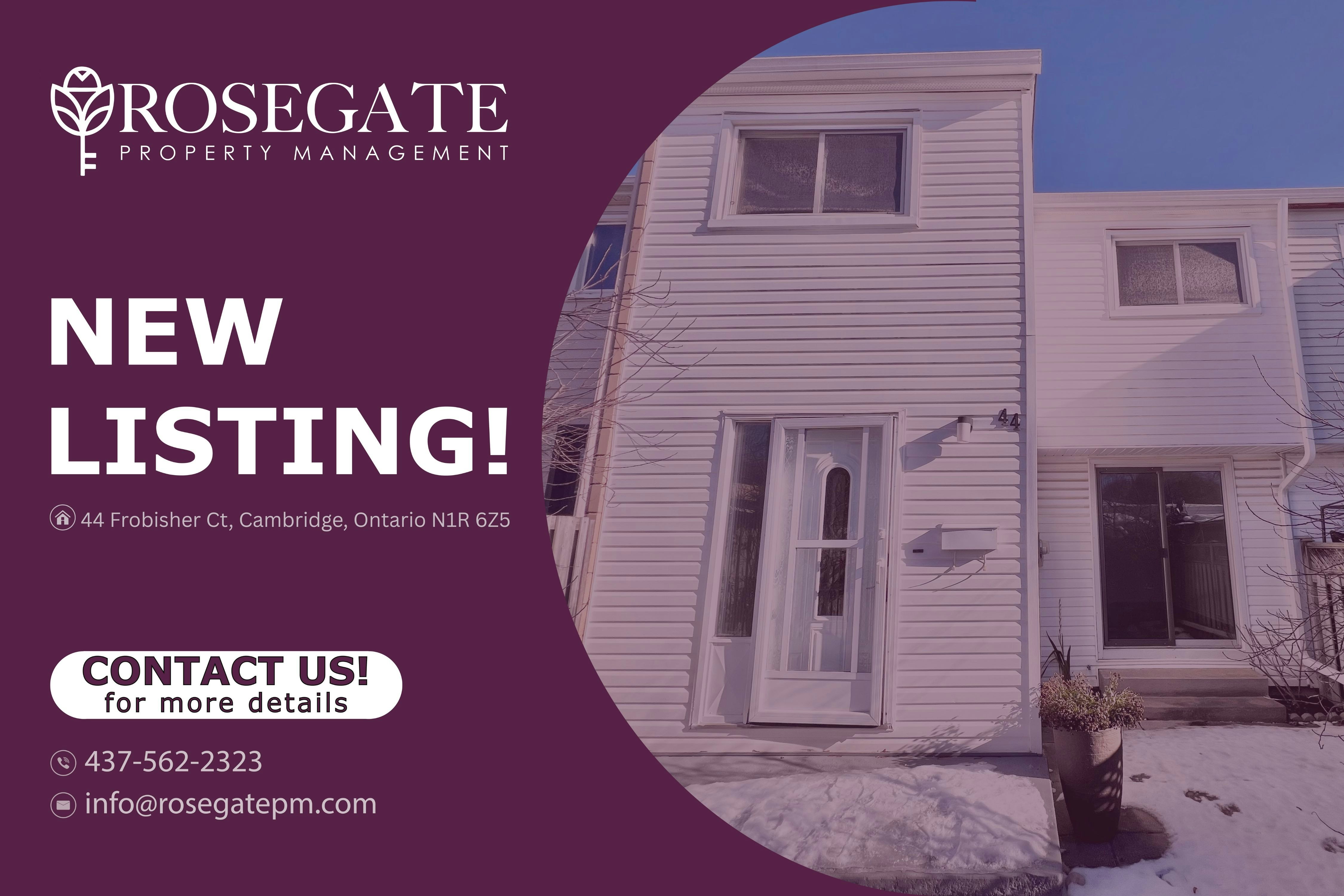 44 Frobisher Court, Cambridge, ON, N1R 6Z5
