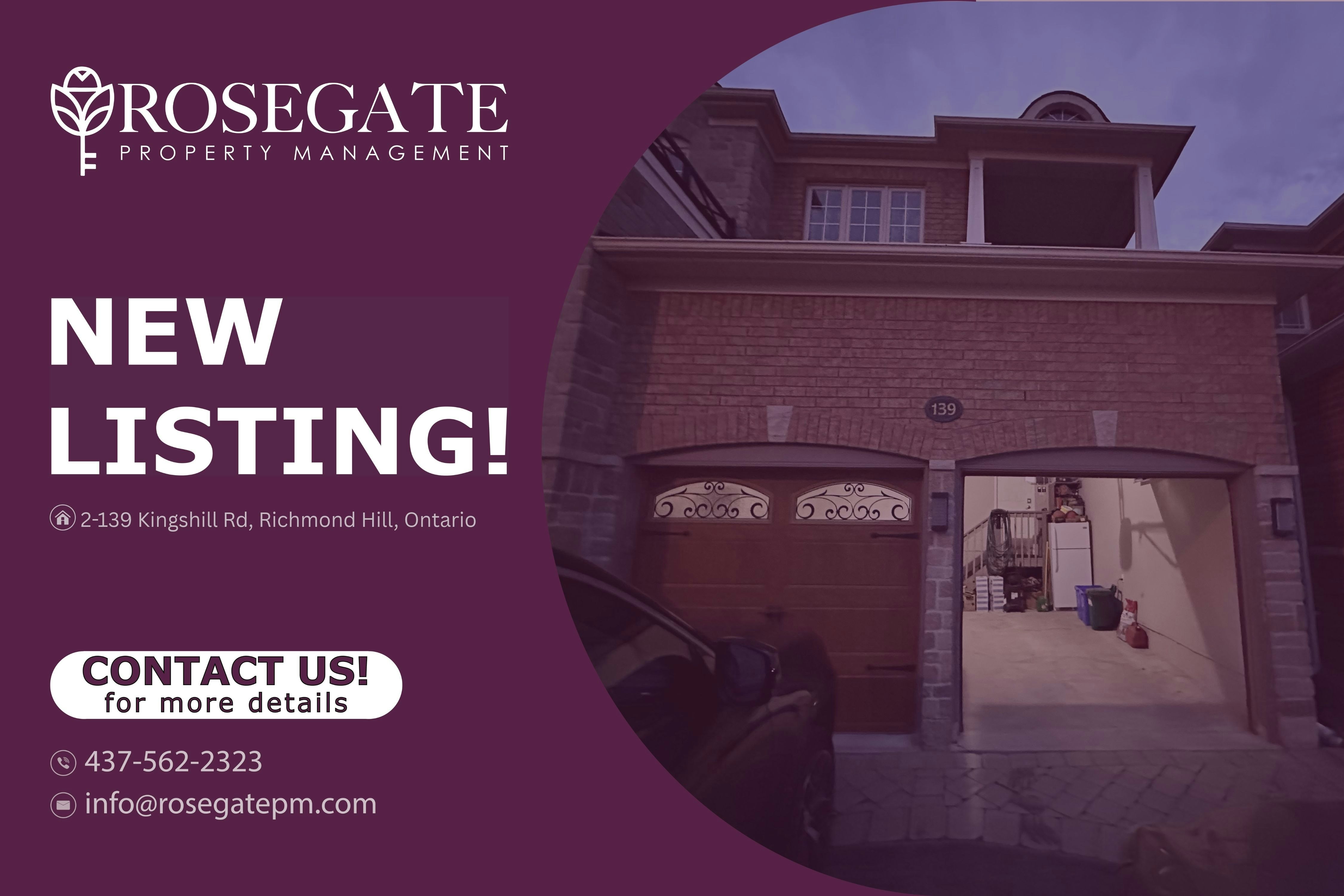 2-139 Kingshill Road, Richmond Hill, ON, L4E 4W9