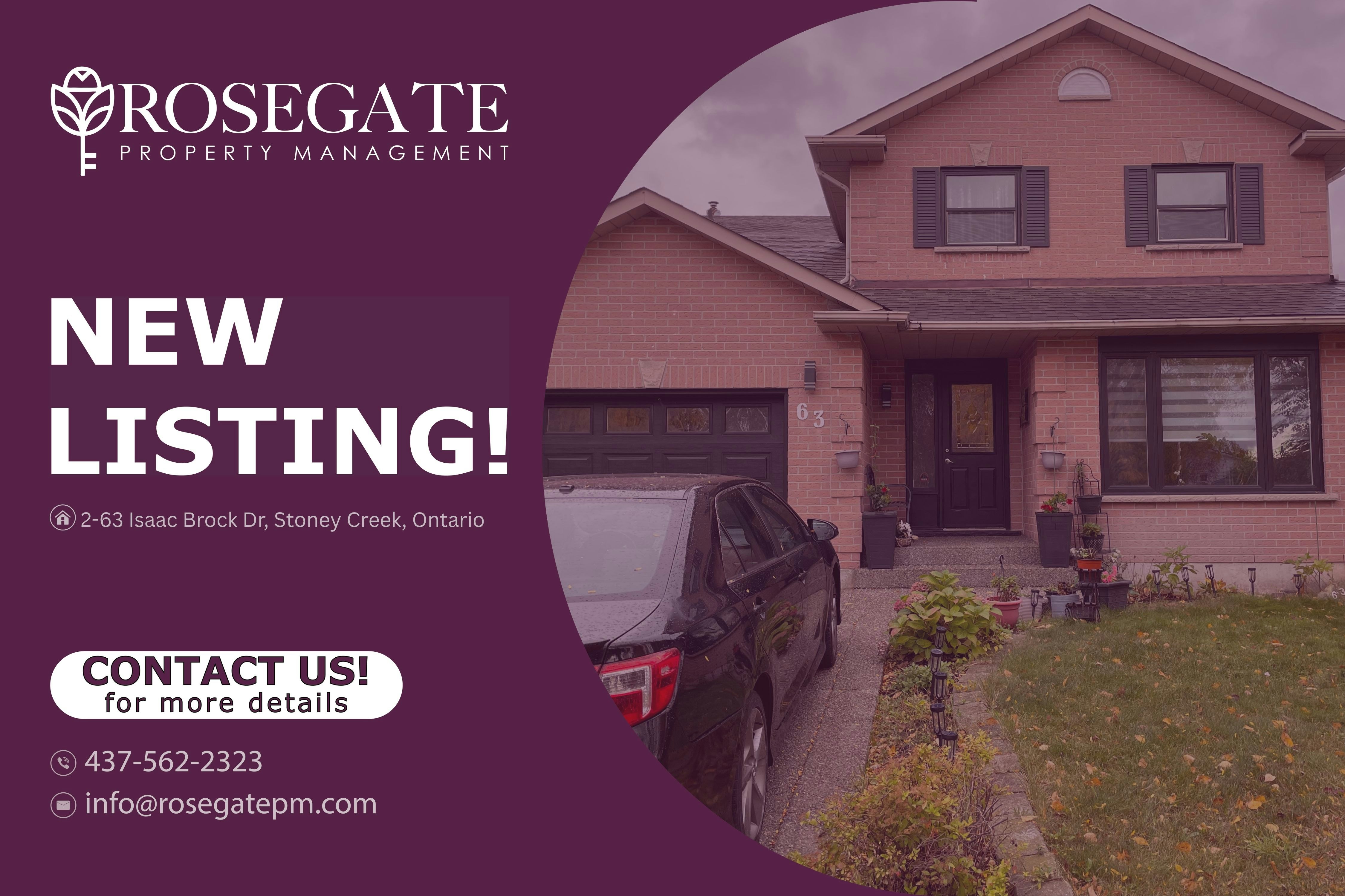 2-63 Isaac Brock Drive, Hamilton, ON, L8J 2P3