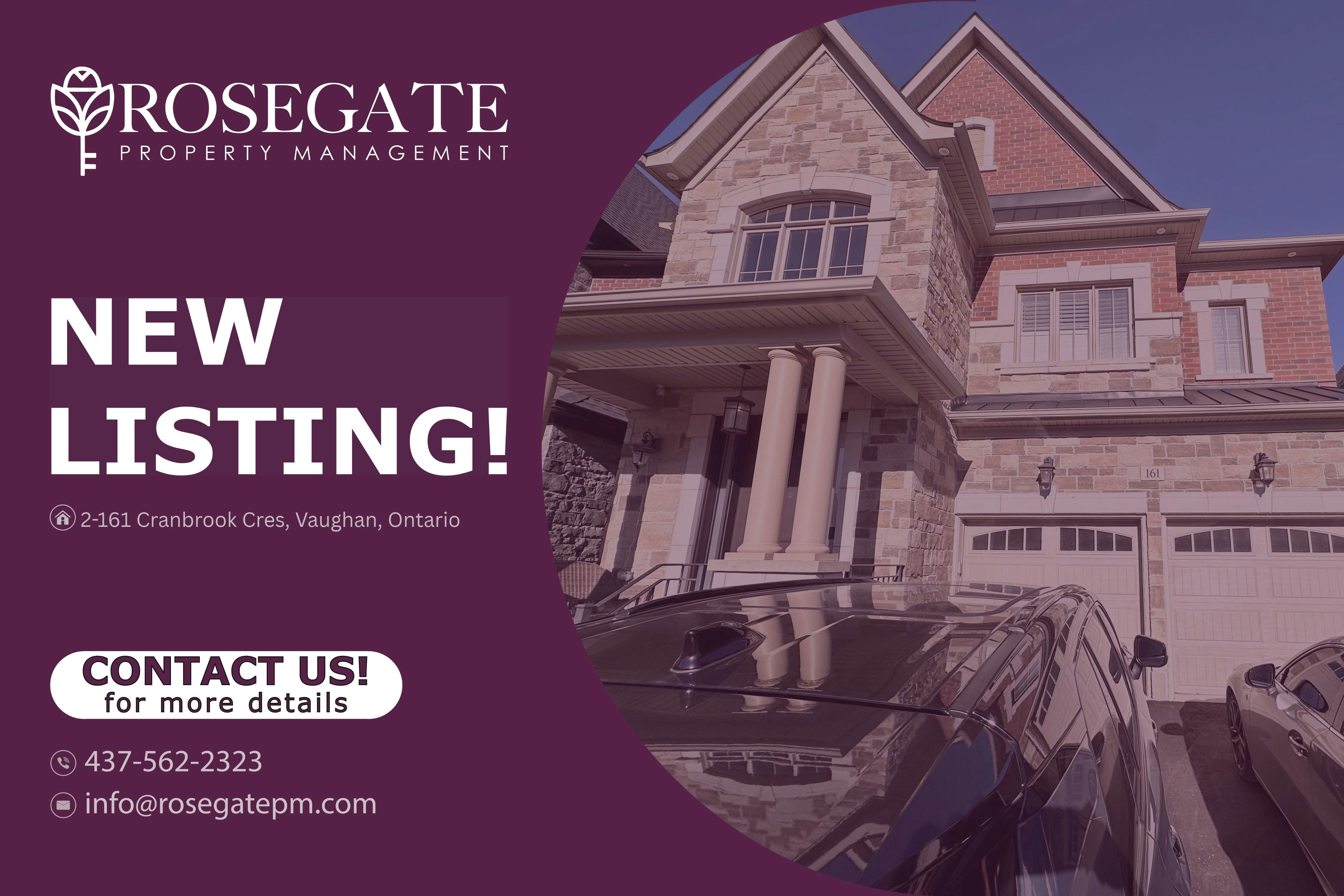 2-161 Cranbrook Crescent, Vaughan, ON, L4H 4L1