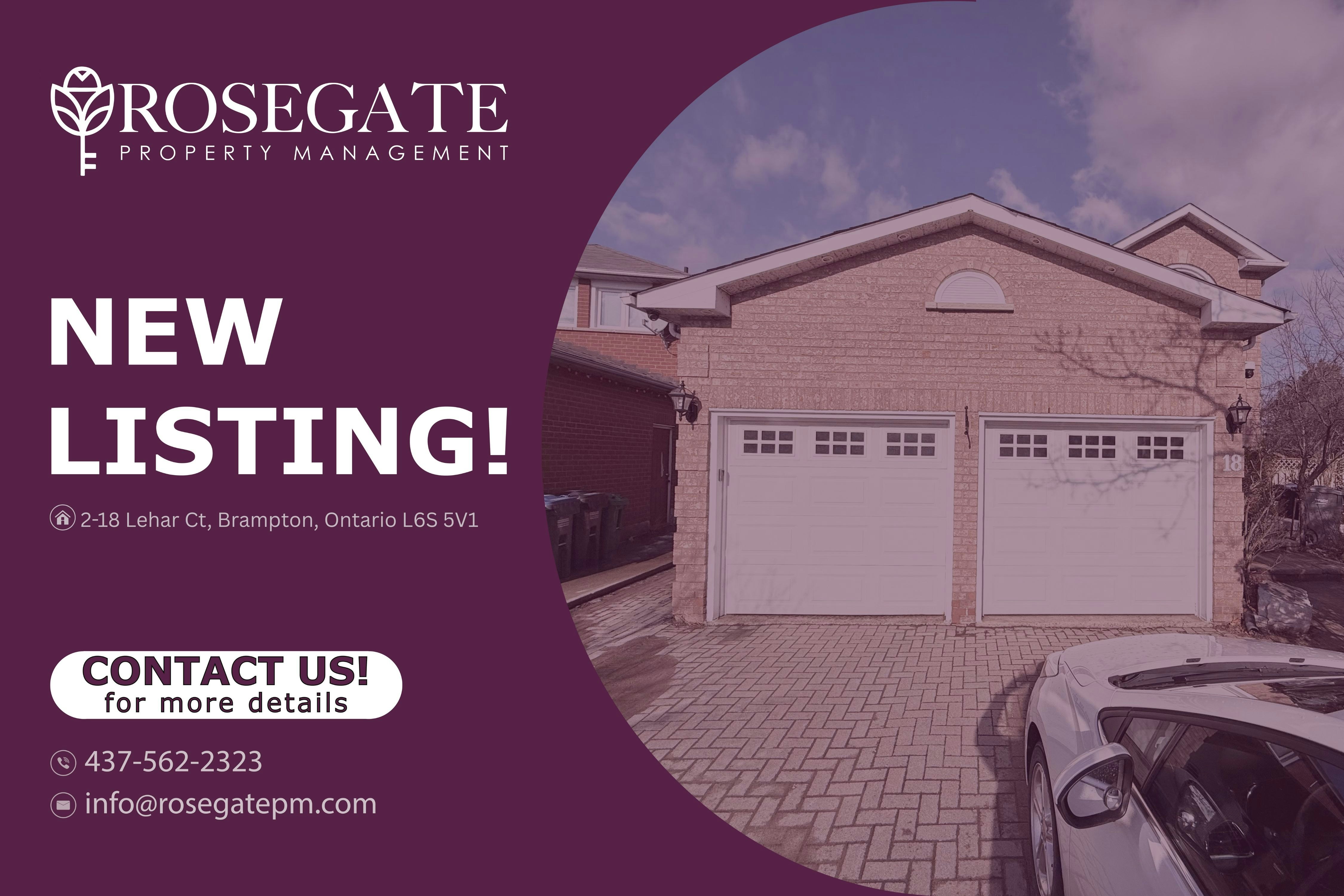 18 Lehar Court, Brampton, ON, L6S 5V1