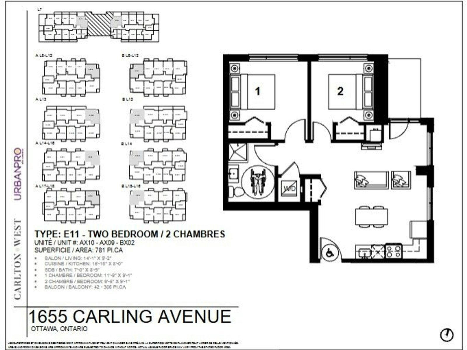 B1102-1655 Carling Avenue, Ottawa, ON, K2A 0Y2 - 28