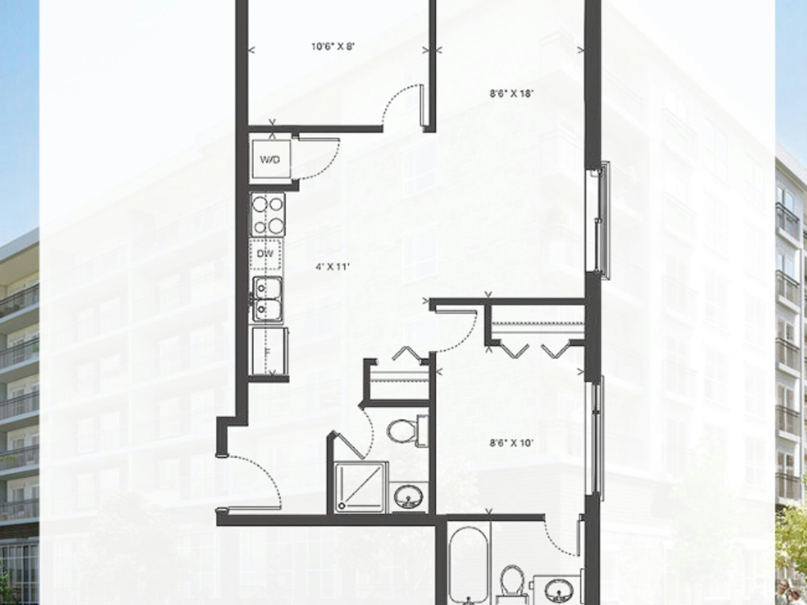 2-bed/1-bath-275 Larch Street, Waterloo, ON, N2L 0J5 - 31