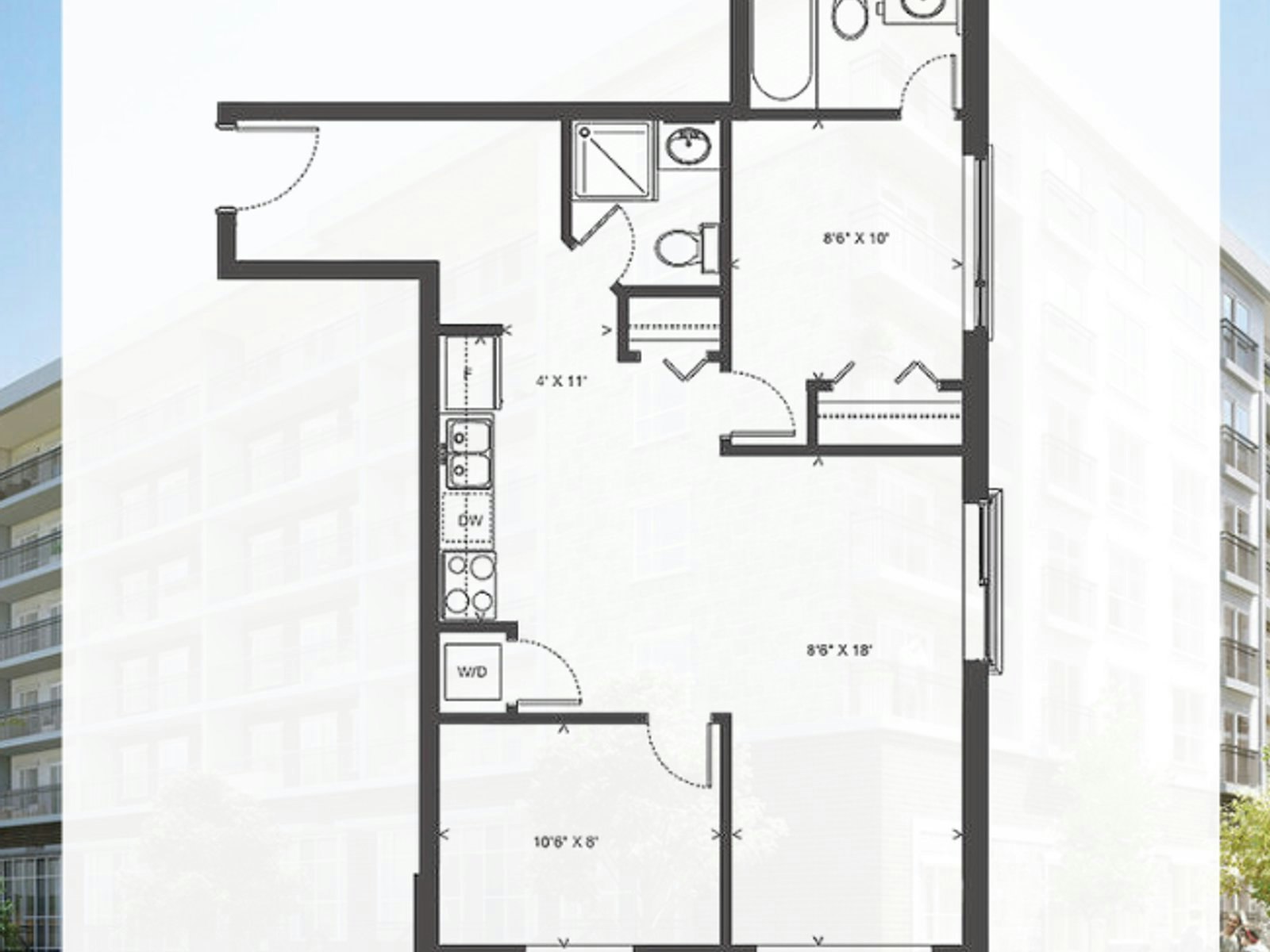 2-bed/1-bath-275 Larch Street, Waterloo, ON, N2L 0J5 - 32