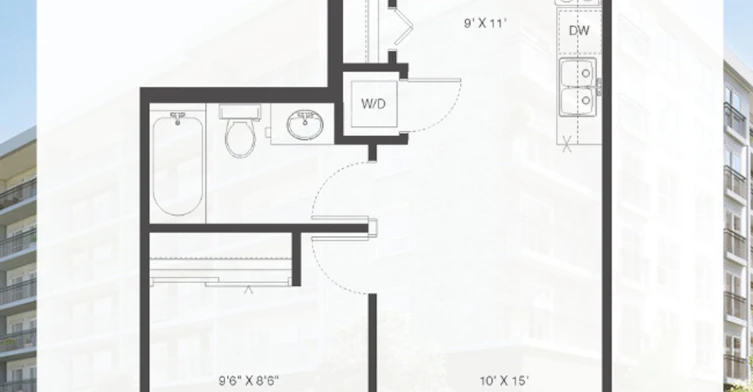 2-bed/1-bath-275 Larch Street, Waterloo, ON, N2L 0J5 - 18