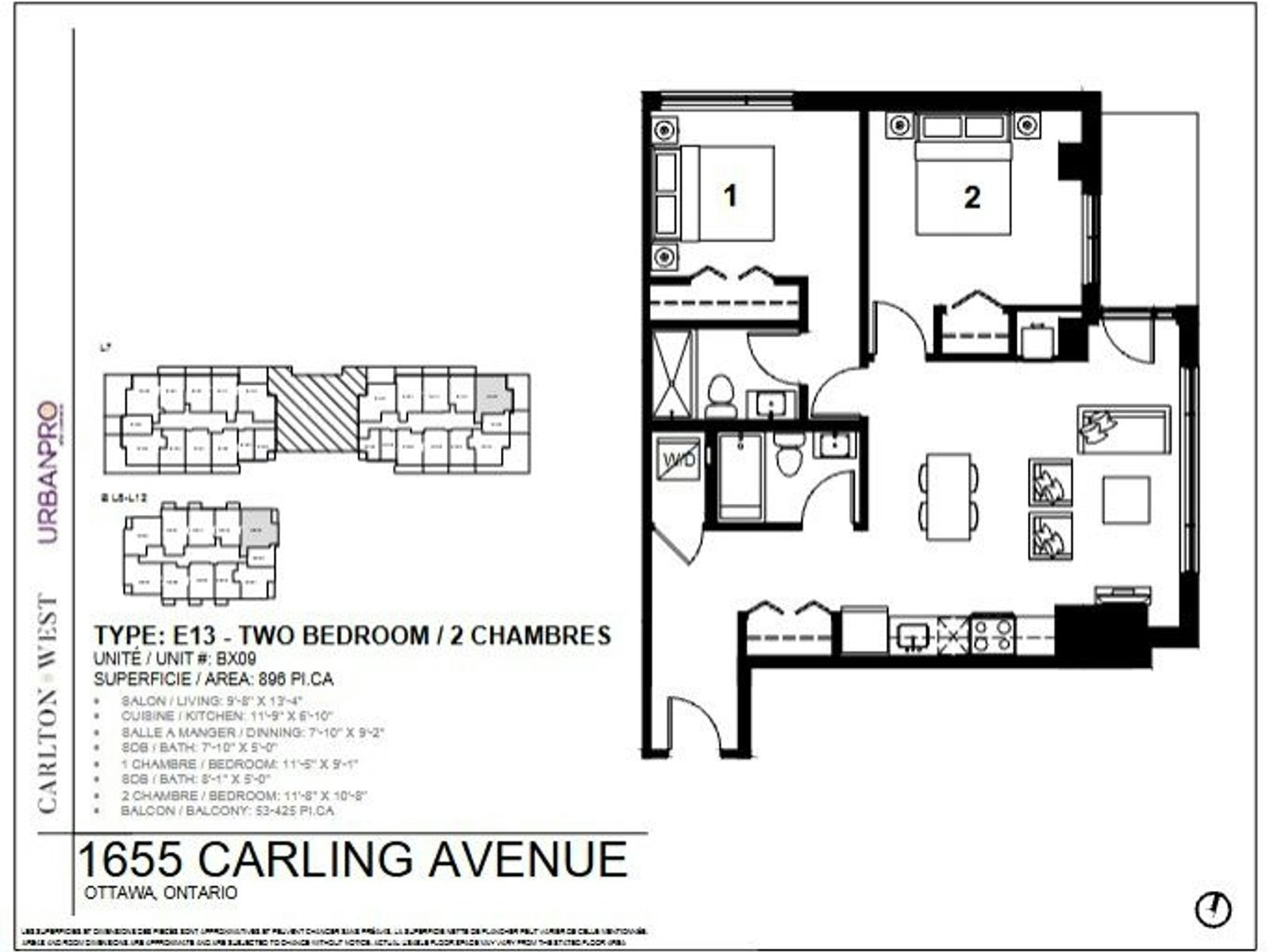 B809-1655 Carling Avenue, Ottawa, ON, K2A 0Y2 - 28