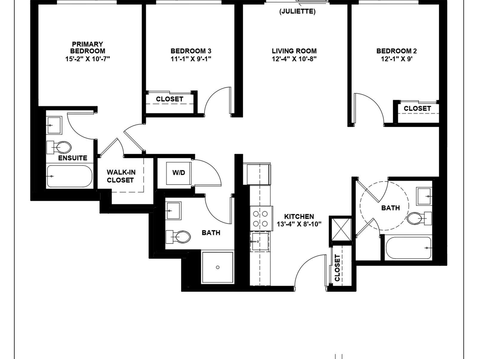 2 Bed + Den-415 Duke Street W, Kitchener, ON, N2H 0E6