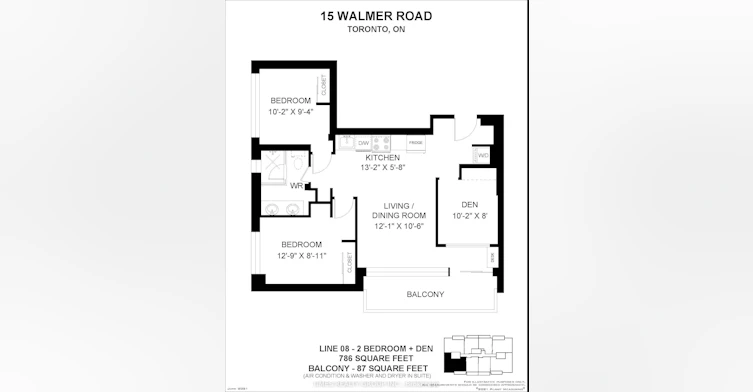 708-15 Walmer Road, Toronto, ON, M5R 2X1 - 9