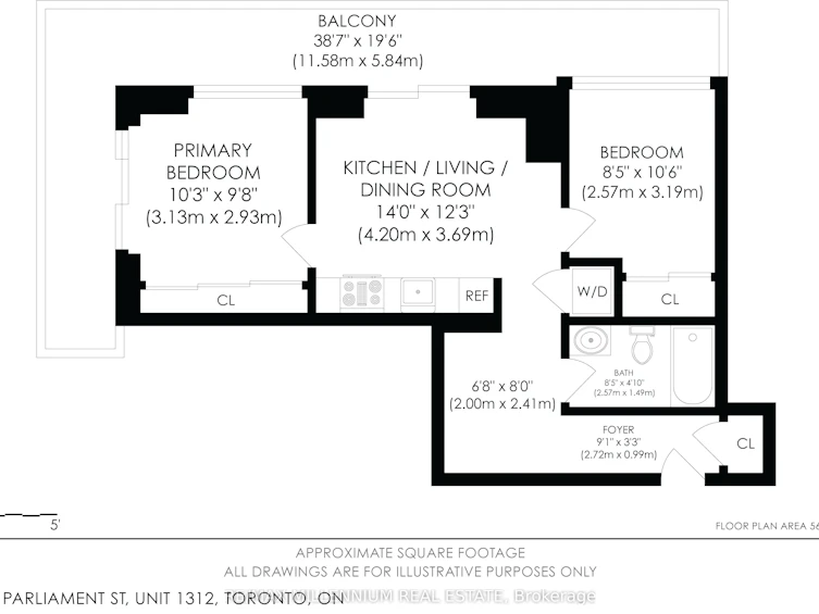 1312-120 Parliament Street, Toronto, ON, M5A 2Y8 - 18