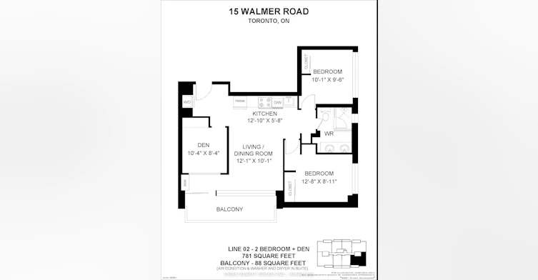 202-15 Walmer Road, Toronto, ON, M5R 2X1 - 9