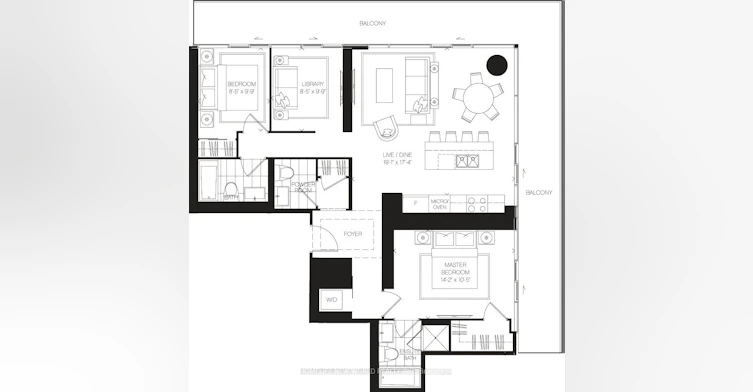 Lph5207-50 Charles Street E, Toronto, ON, M4Y 1T1