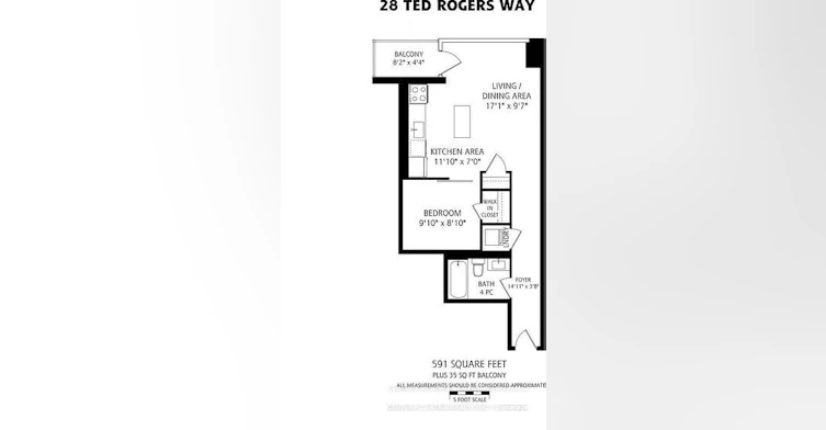 2605-28 Ted Rogers Way, Toronto, ON, M4Y 2J4 - 2