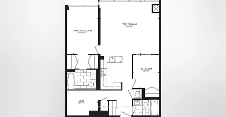1802-11 St Joseph Street, Toronto, ON, M4Y 3G4 - 3