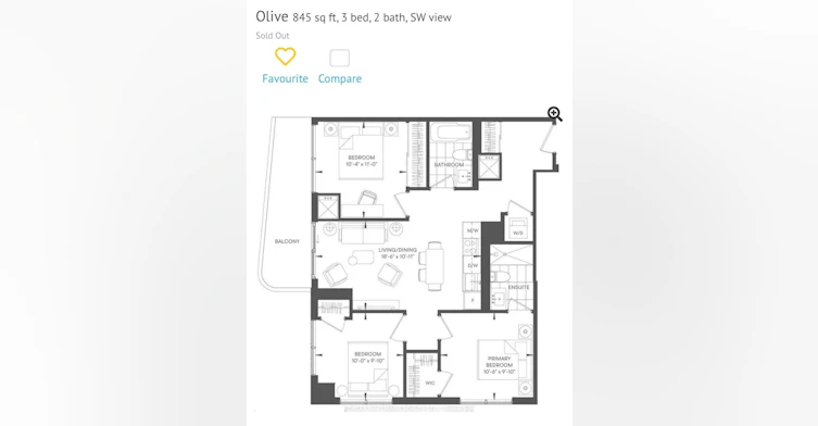 1212-36 Olive Avenue, Toronto, ON, M2N 0M4 - 12