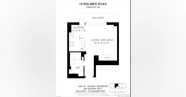 405-15 Walmer Road, Toronto, ON, M5R 2X1 - 6