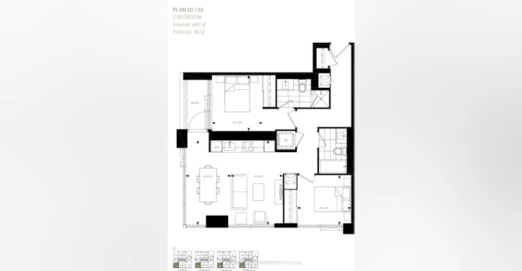 3502-609 Sherbourne Street, Toronto, ON, M4X 0A7 - 2