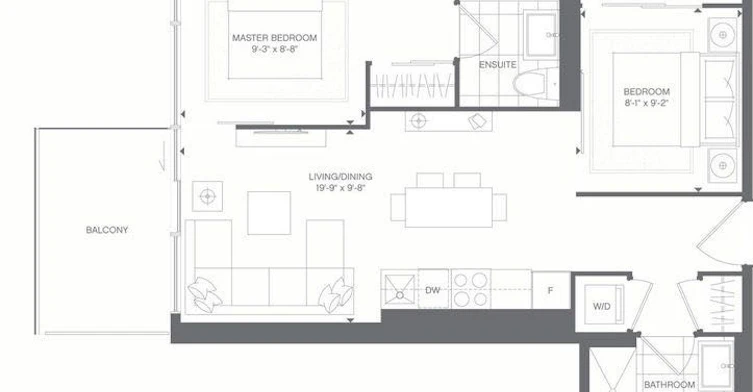 3213-3 Gloucester Street, Toronto, ON, M4Y 0C6 - 2