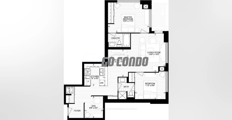 402-761 Bay Street, Toronto, ON, M5G 2R2 - 2