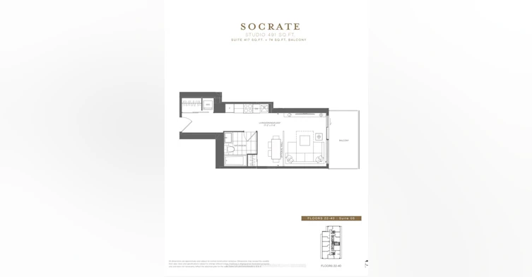 2005-3 Gloucester Street, Toronto, ON, M4Y 0C6 - 2