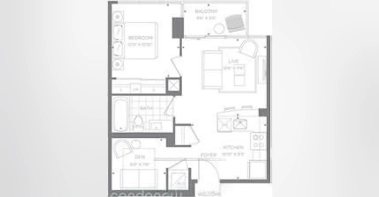 2405-88 Sheppard Avenue E, Toronto, ON, M2N 0G9 - 9