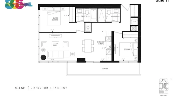 2711-365 Church Street, Toronto, ON, M5B 0B5 - 2