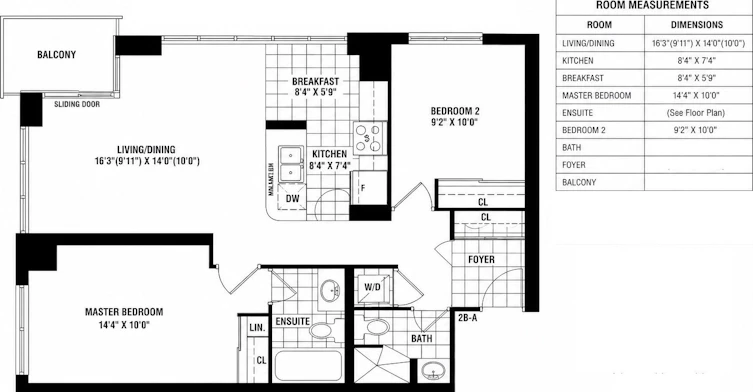 3306-19 Grand Trunk Crescent, Toronto, ON, M5J 3A3 - 2