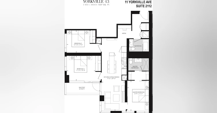 2112-11 Yorkville Avenue, Toronto, ON, M4W 0B7 - 30