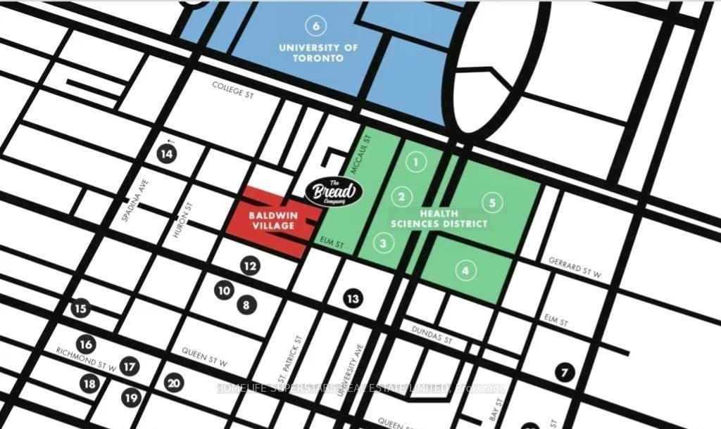 1906-195 Mccaul Street, Toronto, ON, M5T 0E5 - 7